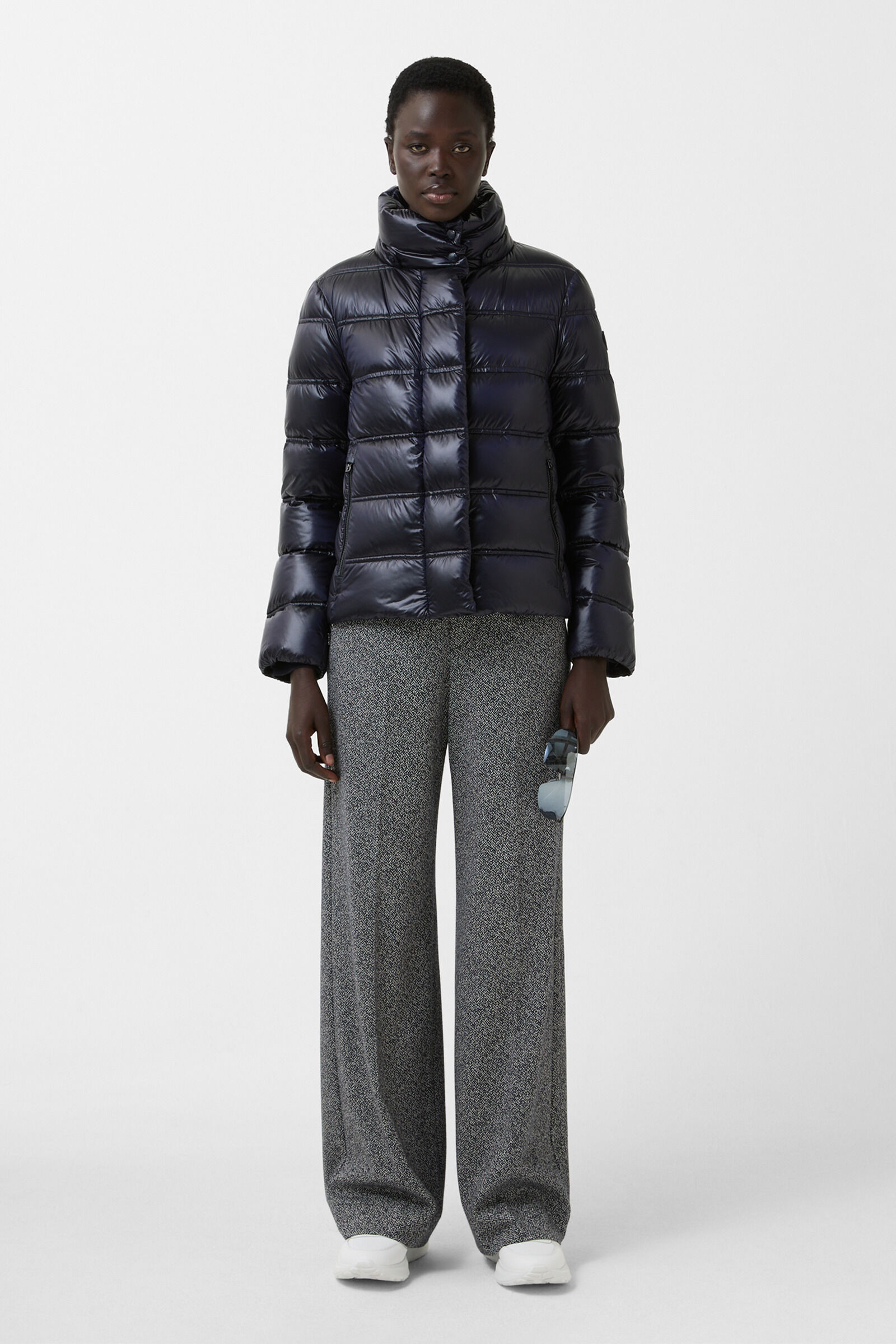 Leslie down jacket Navy blue