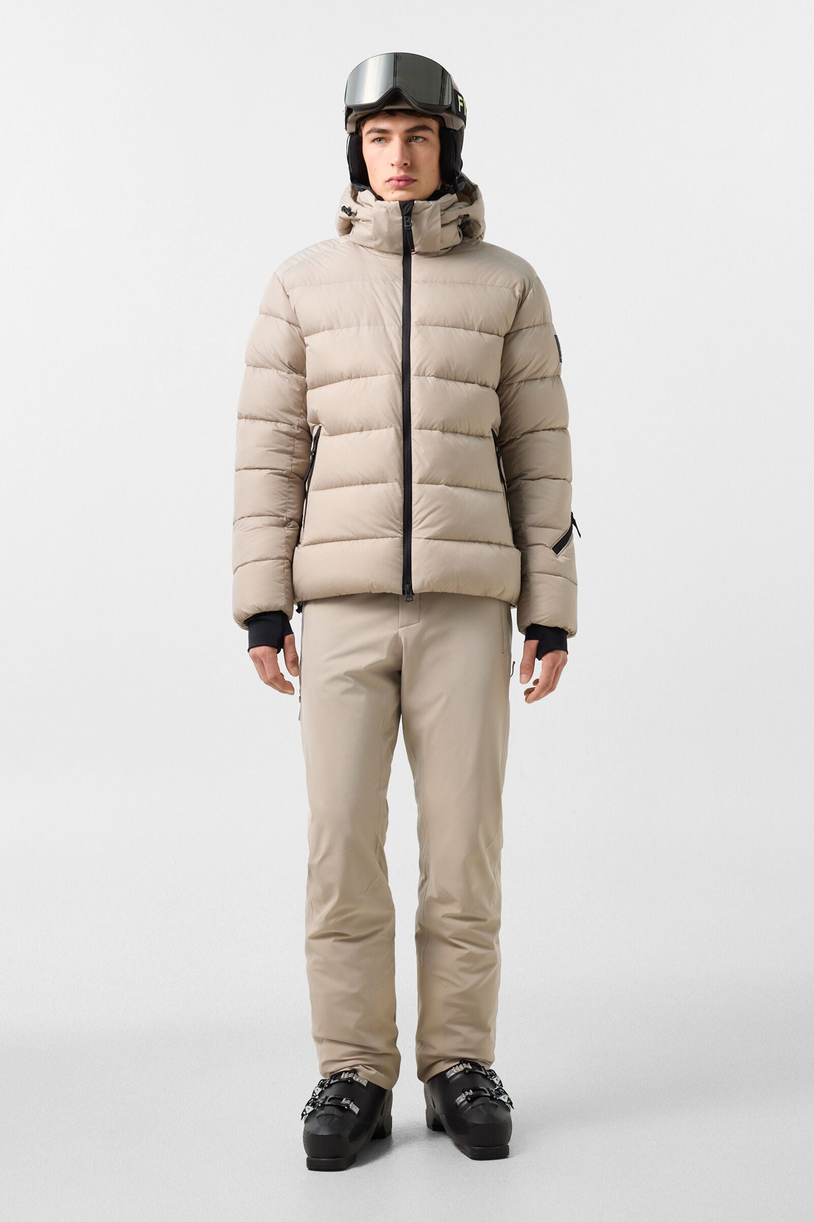 Skijacke Luka Beige