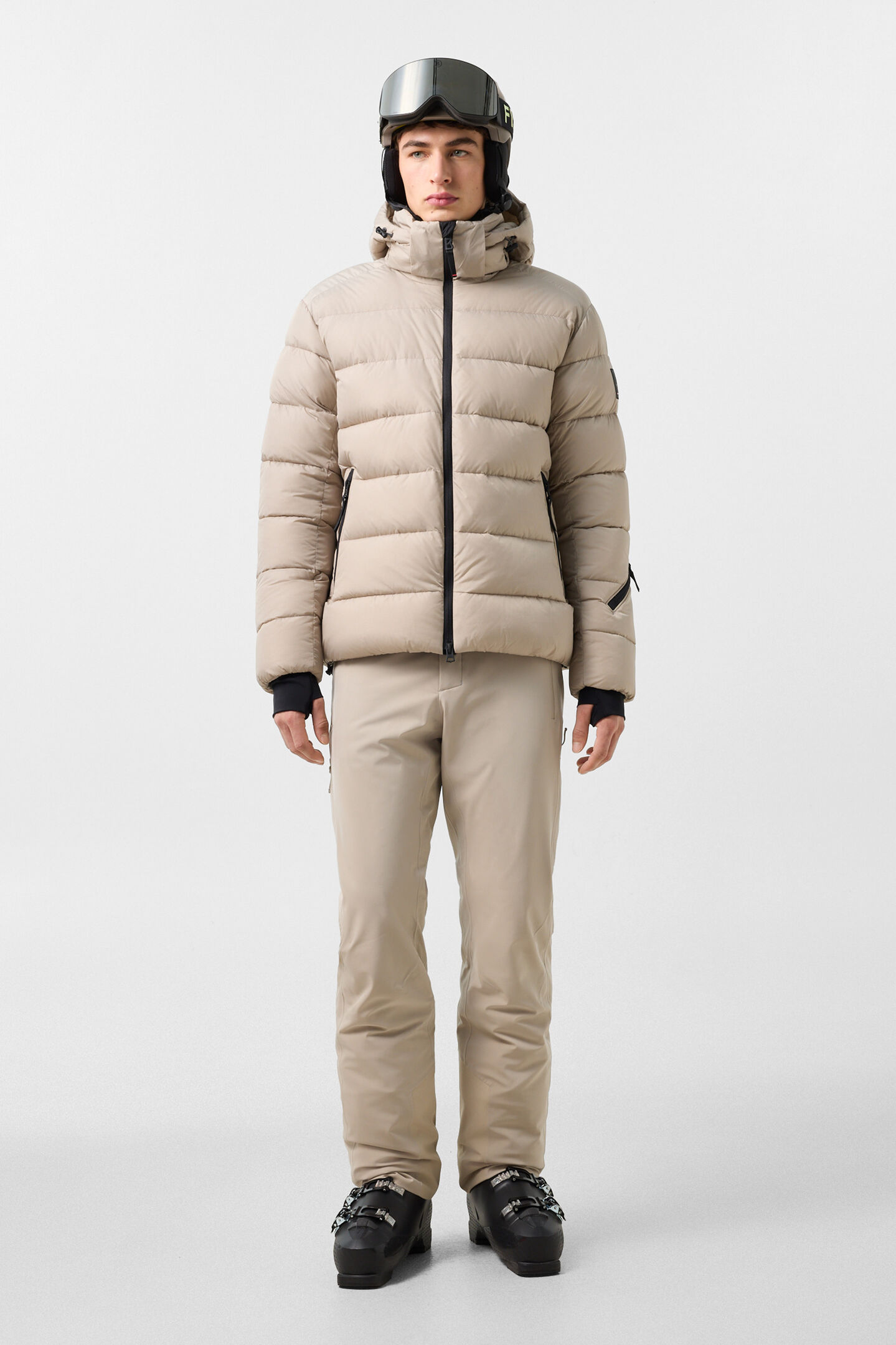 Skijacke Luka Beige