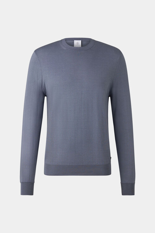 Pullover Ole Blau-Grau