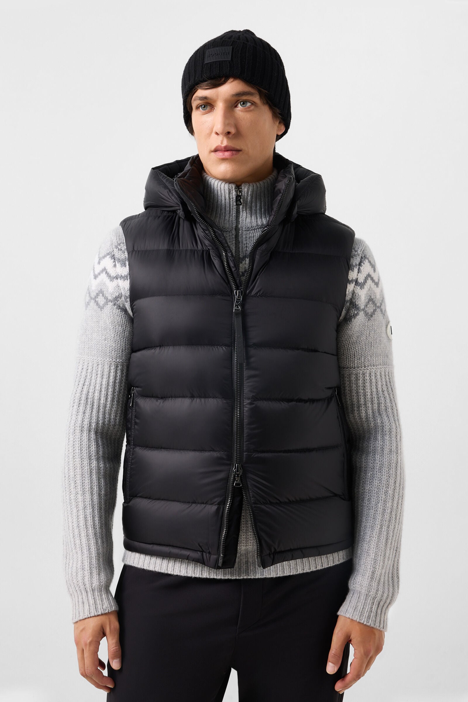Holger Down Vest Black