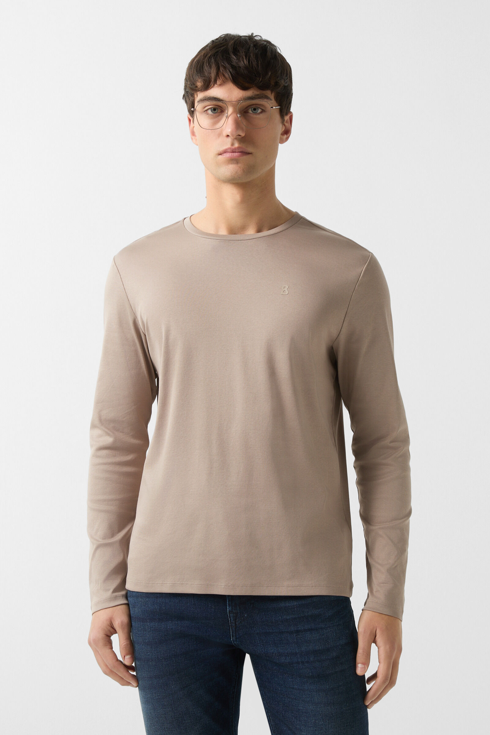 Arvid longsleeve Greige