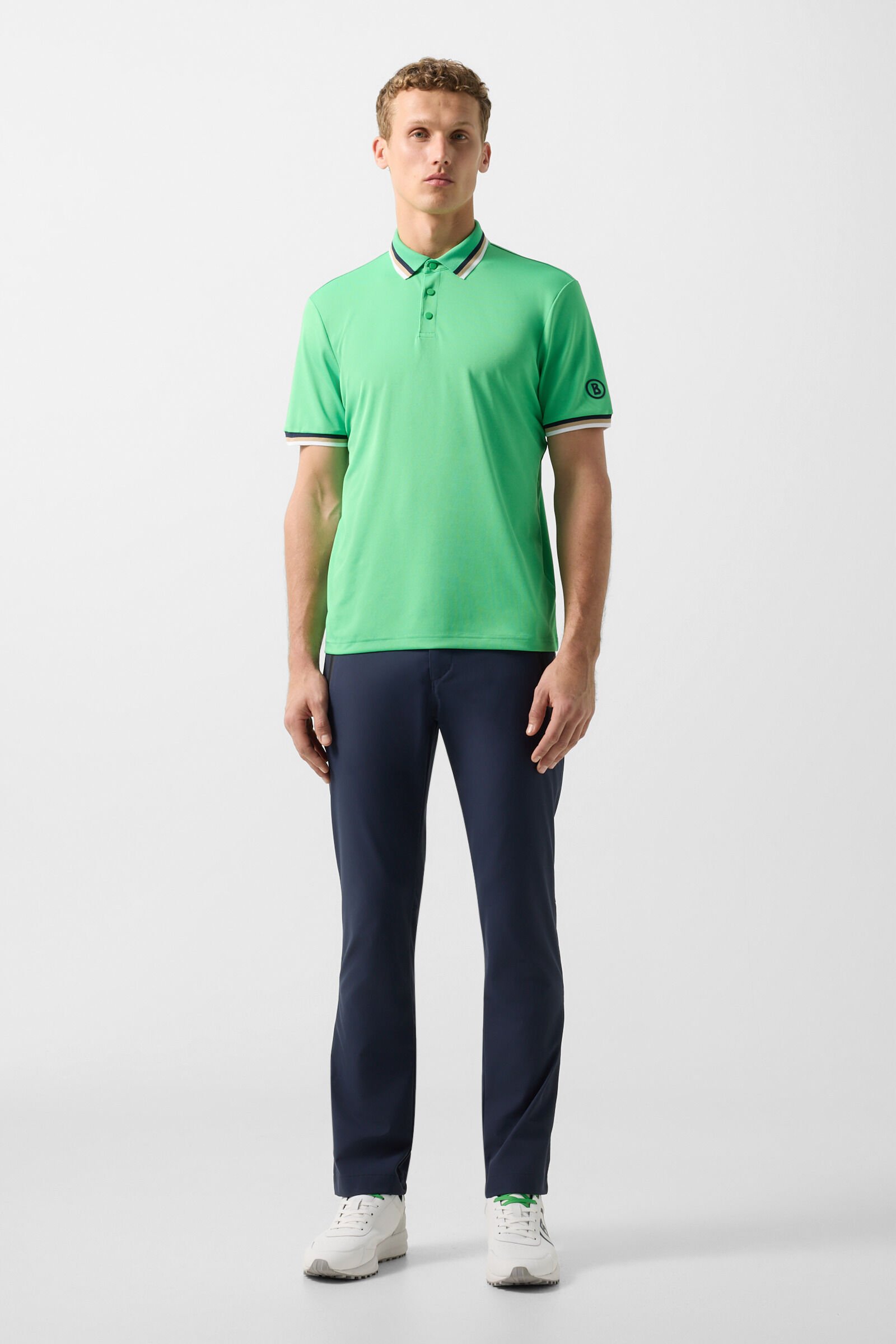 Funktions-Polo-Shirt Arik Gr&uuml;n