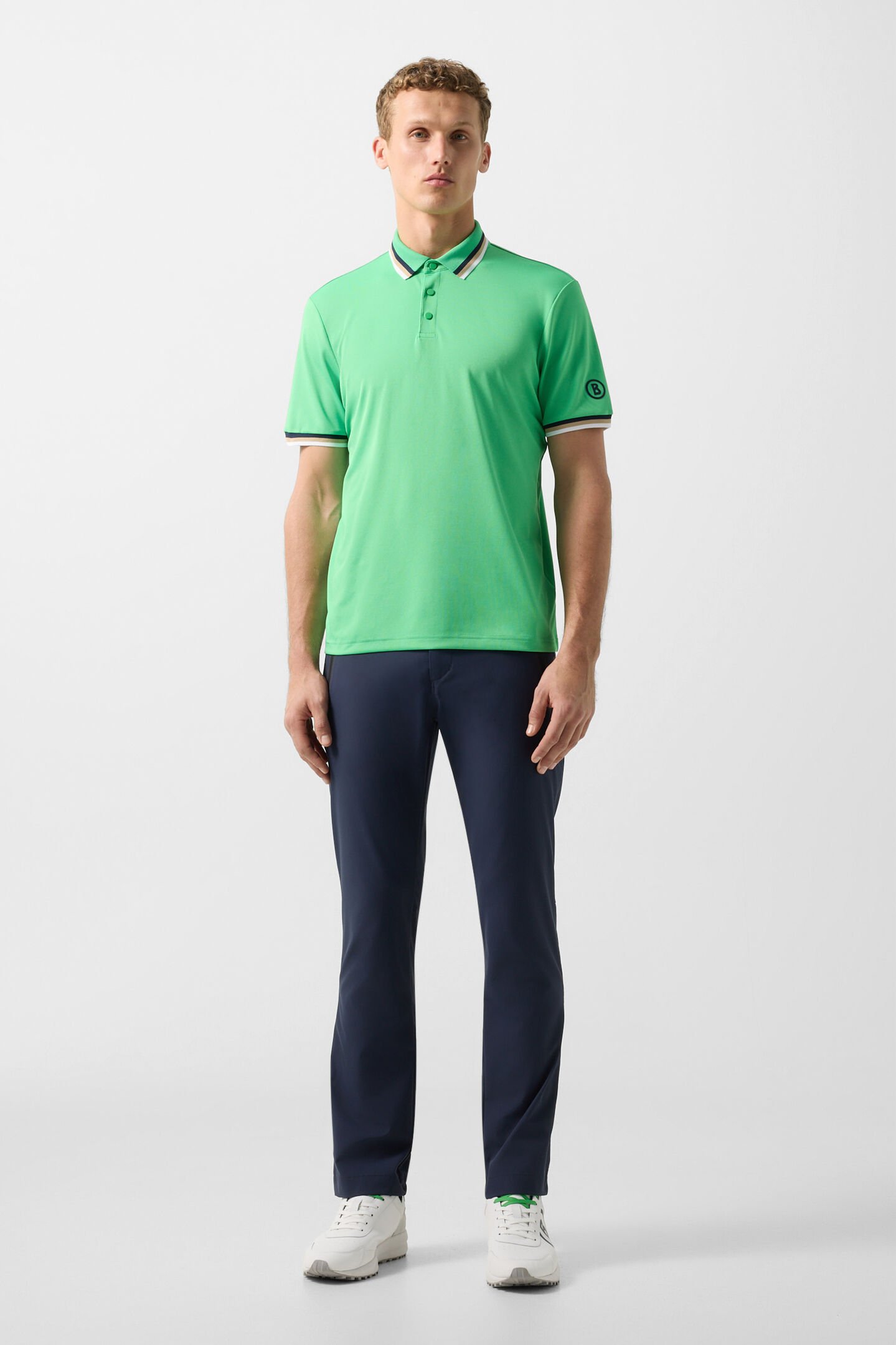 Funktions-Polo-Shirt Arik Gr&uuml;n