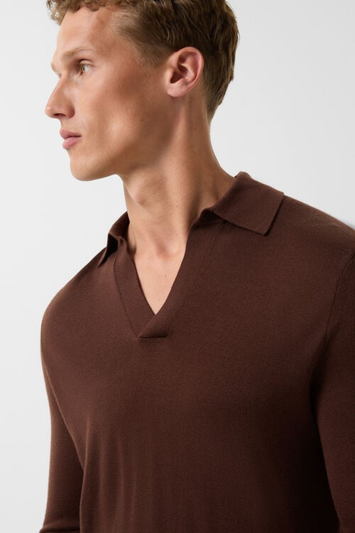 Pullover Omelly Weinrot