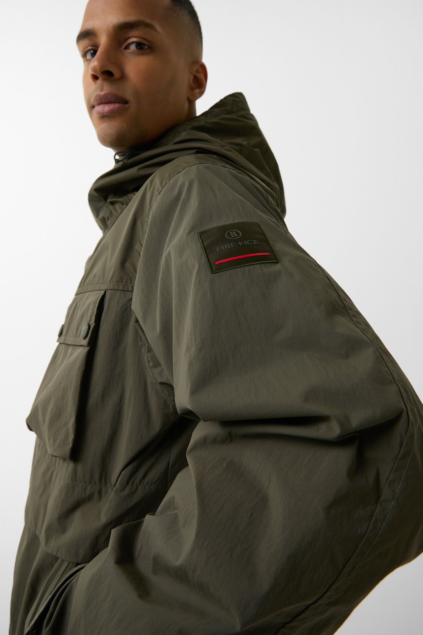 Fieldjacket Leander Oliv-Grün