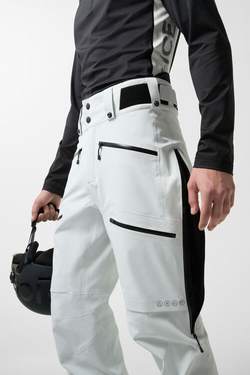 Skihose Solomun Wei&szlig;