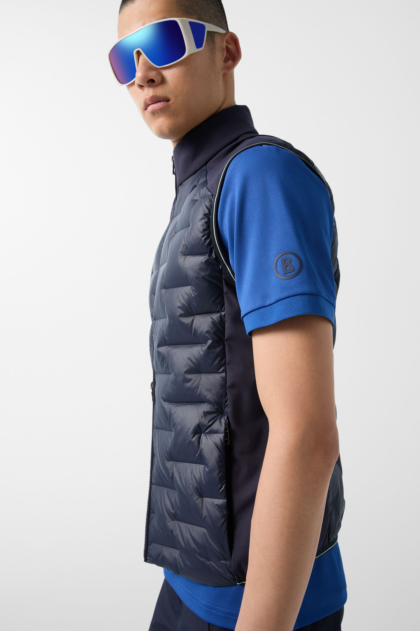 Dallin lightweight down waistcoat Navy blue