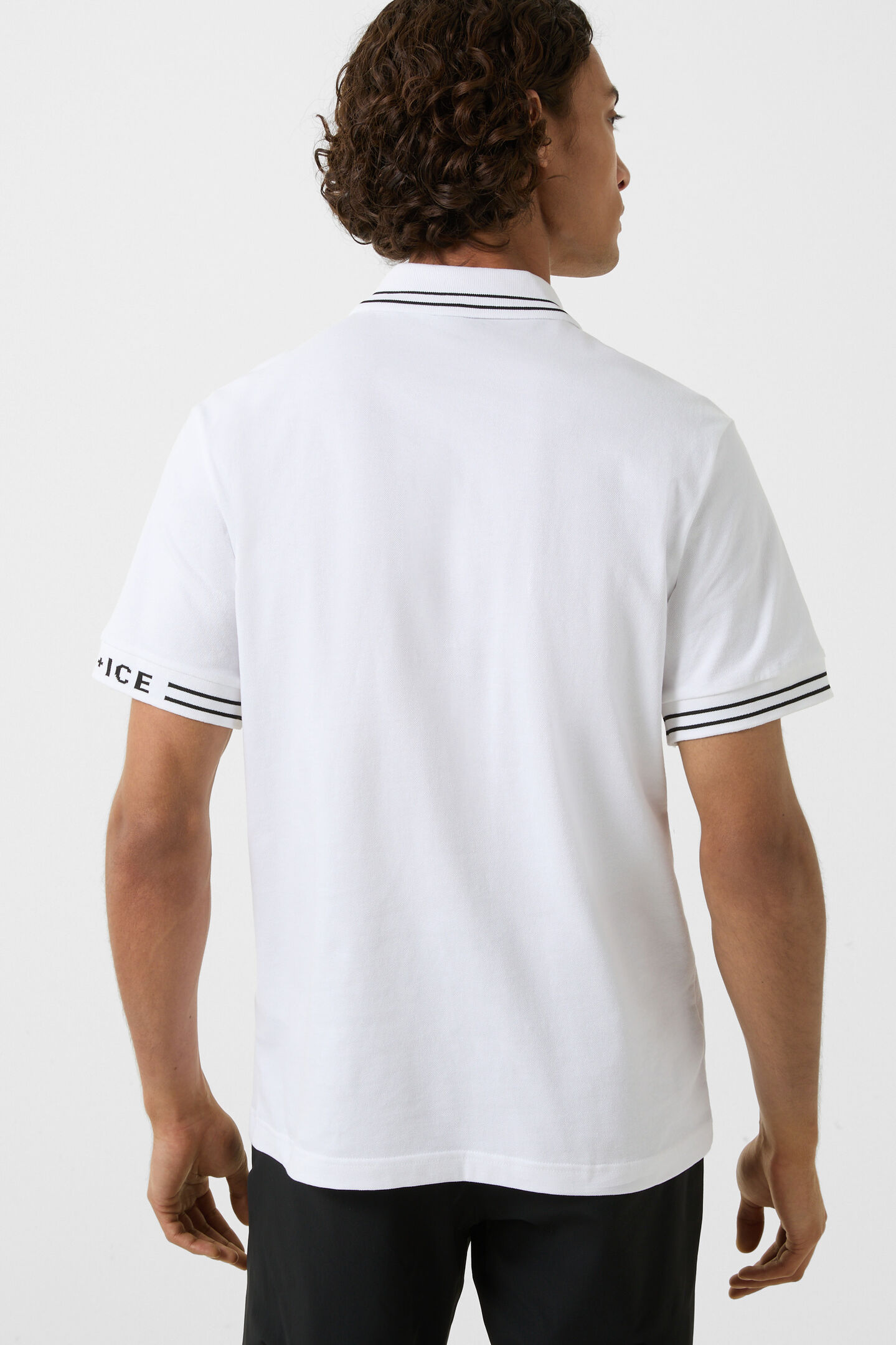 Polo-Shirt Arjan Weiß