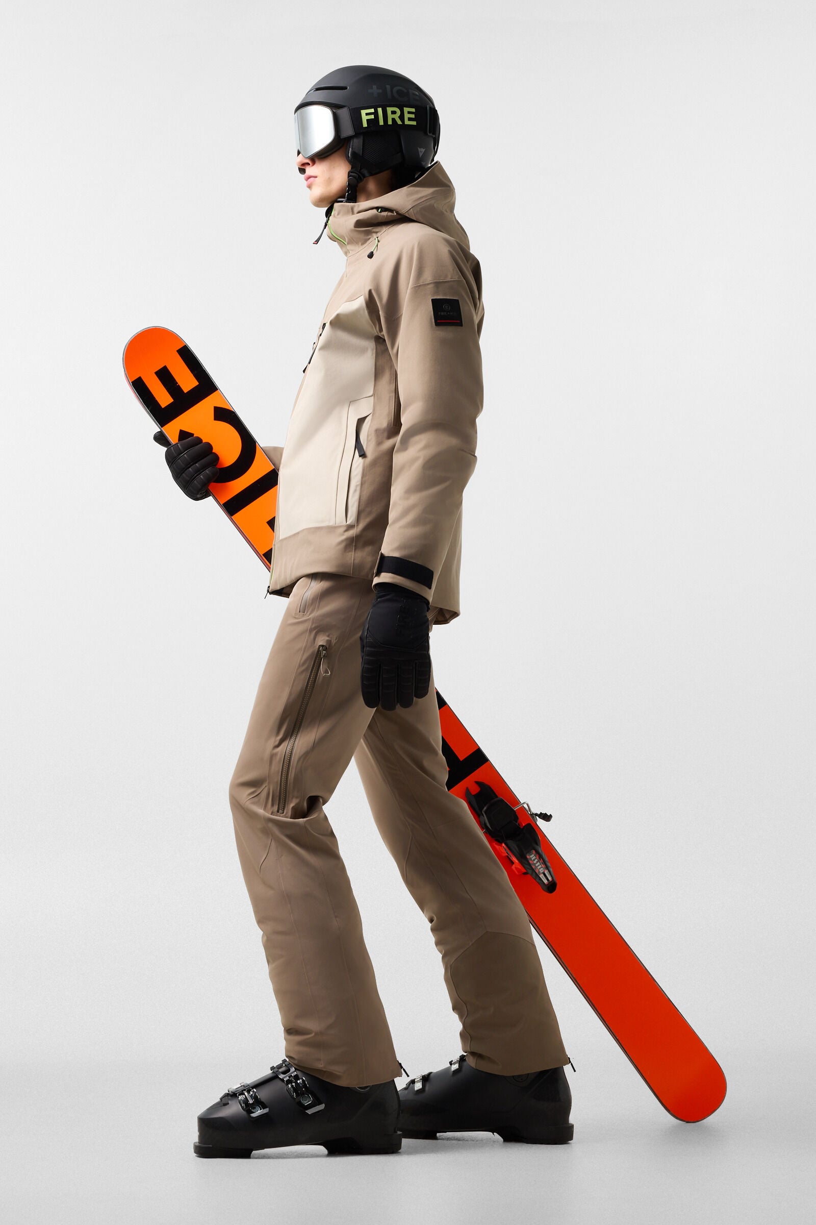 Nic ski trousers Taupe