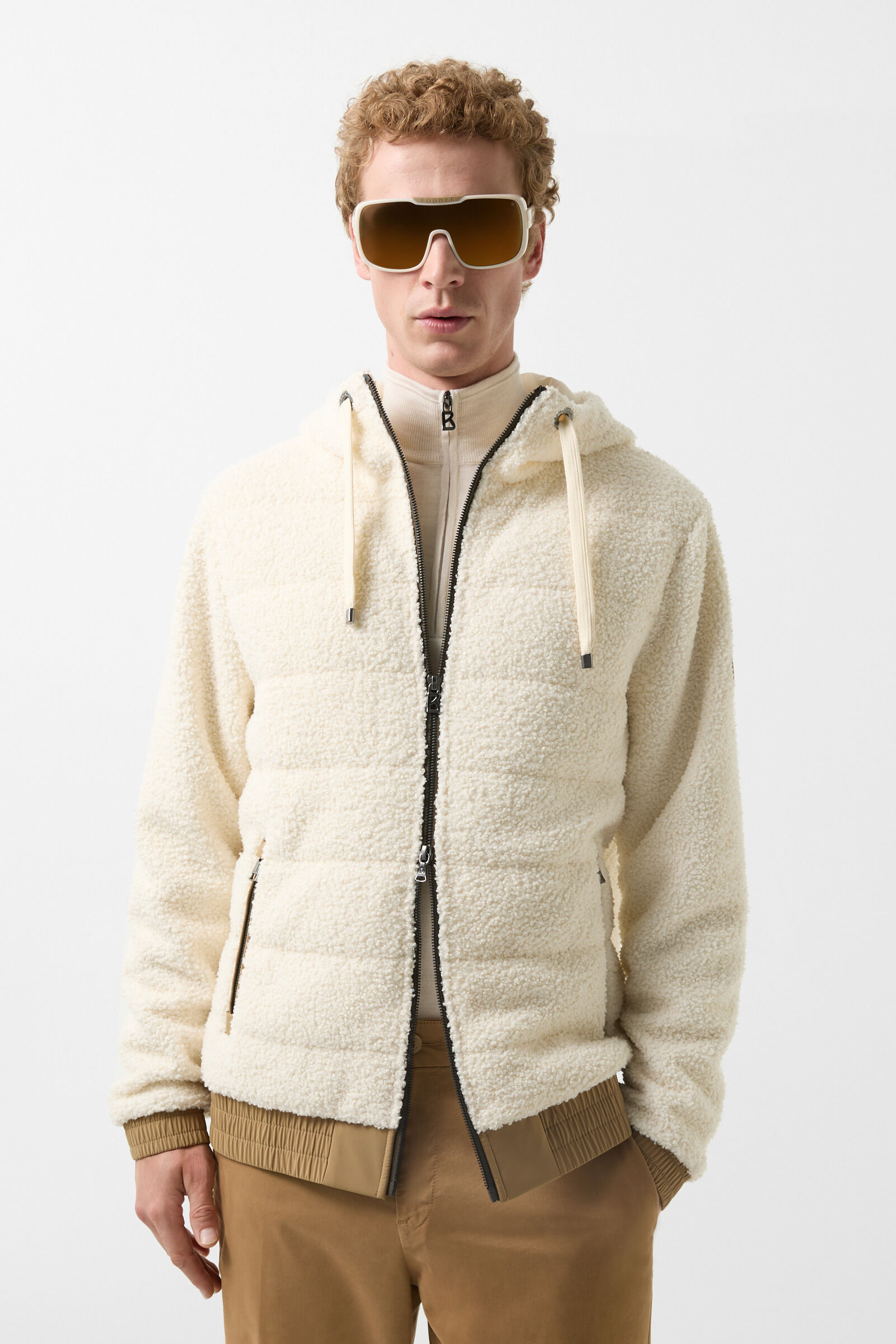 BOGNER Ethan Teddy fur jacket for men