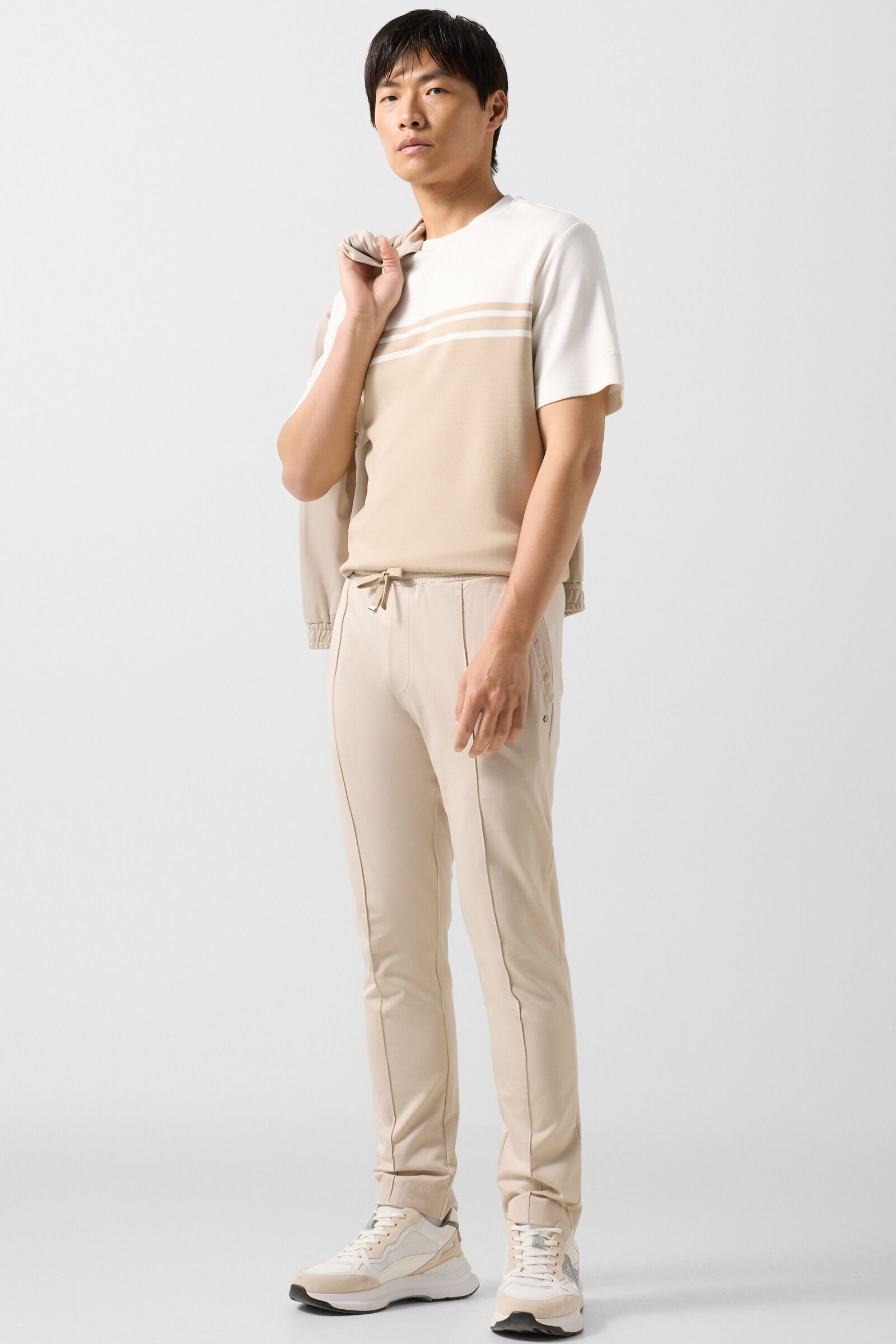 T-shirt Pete Beige/cream