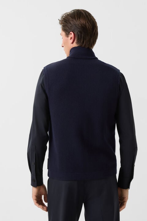 Lavin knitted vest Navy blue Lavin knitted vest Navy blue
