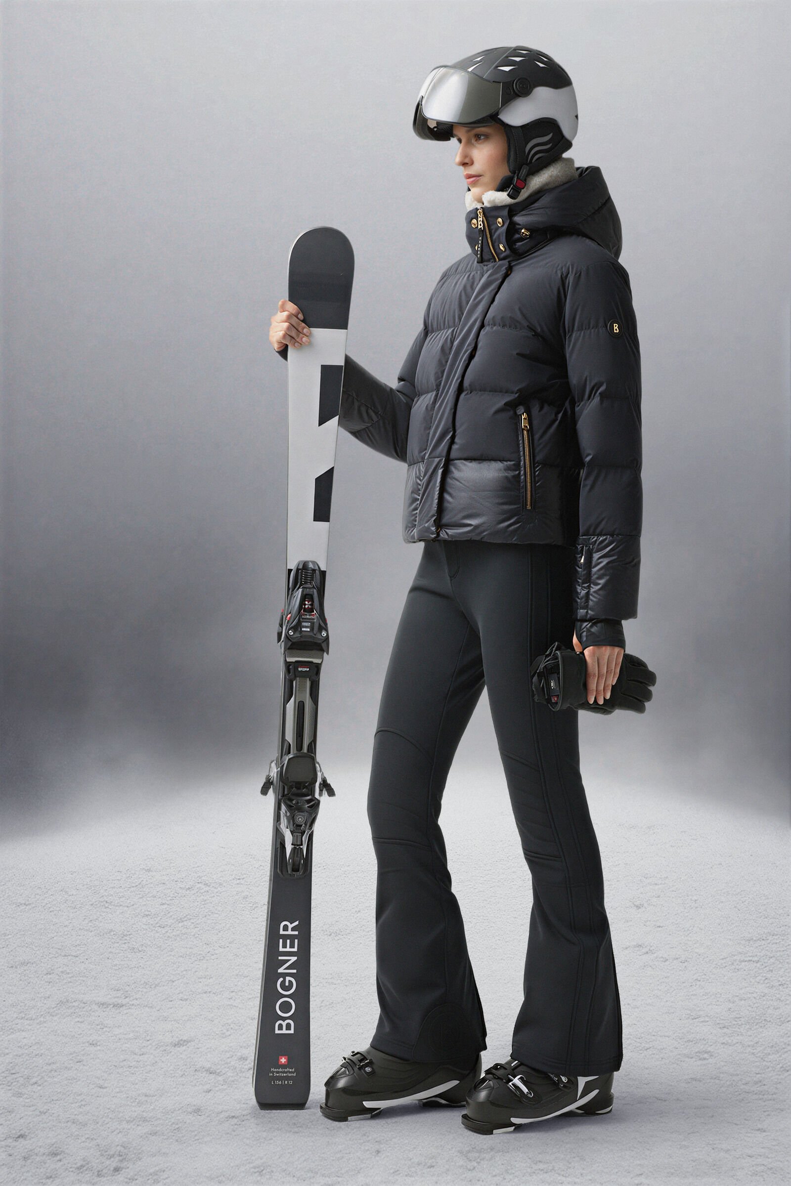 Ski Look Maja Black 