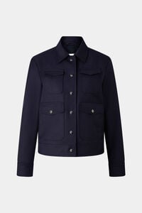 Emily flannel jacket Navy blue Emily flannel jacket Navy blue