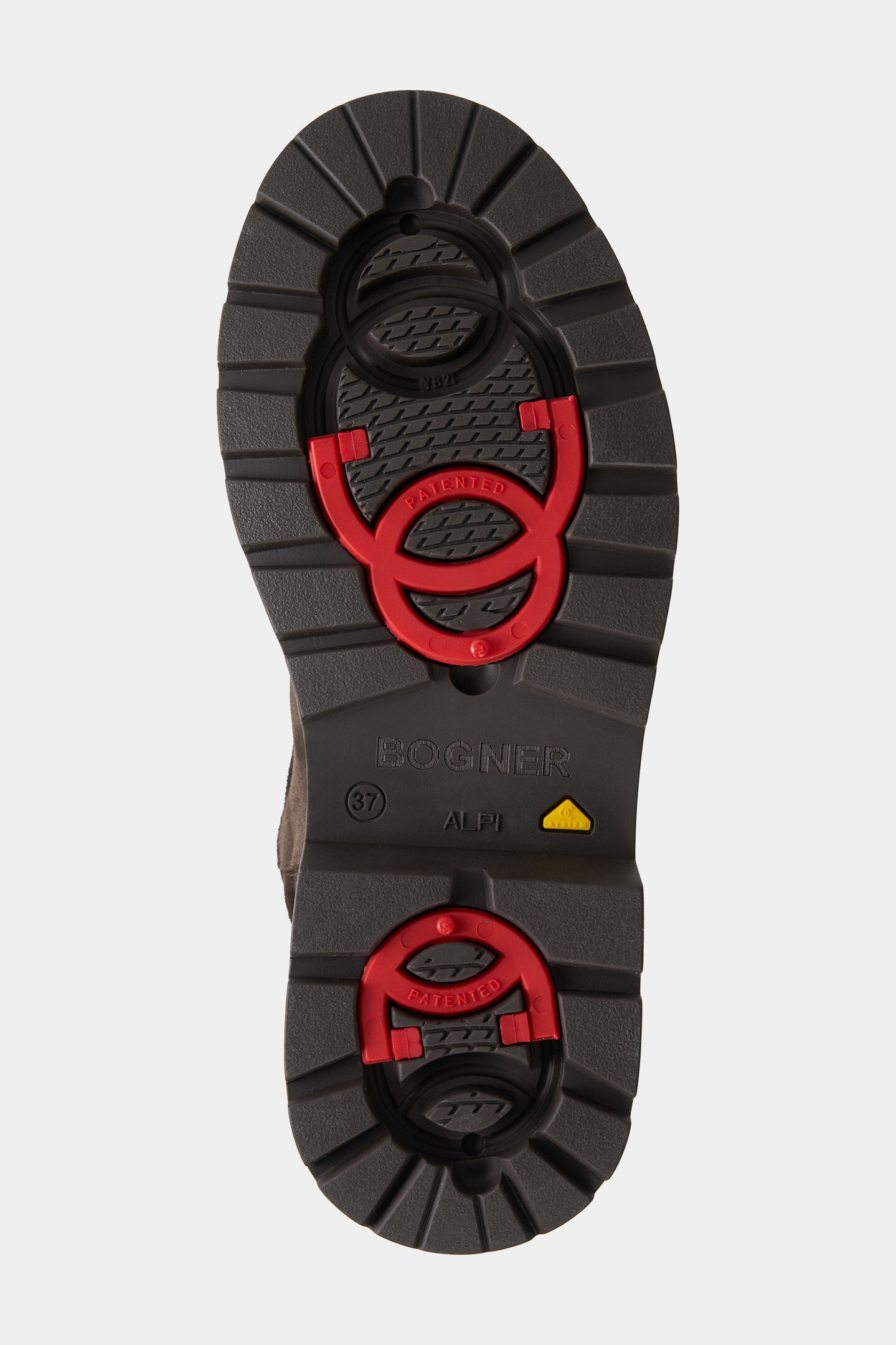 Slip-on Boots St.Moritz avec crampons Chocolate