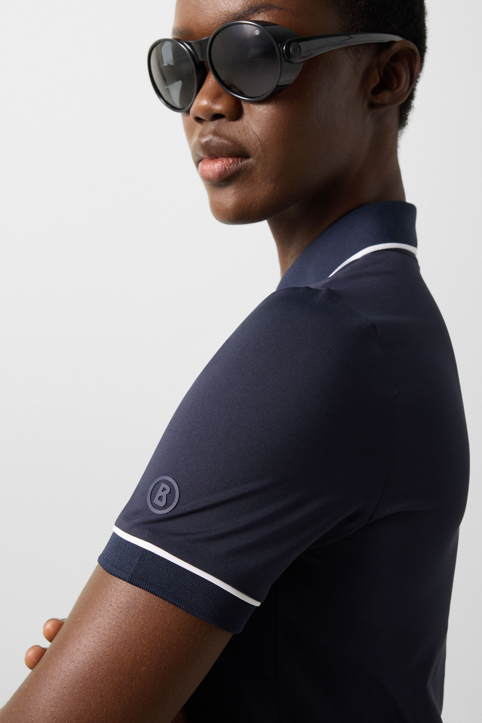 Funktions-Polo-Shirt Caren Navy-Blau