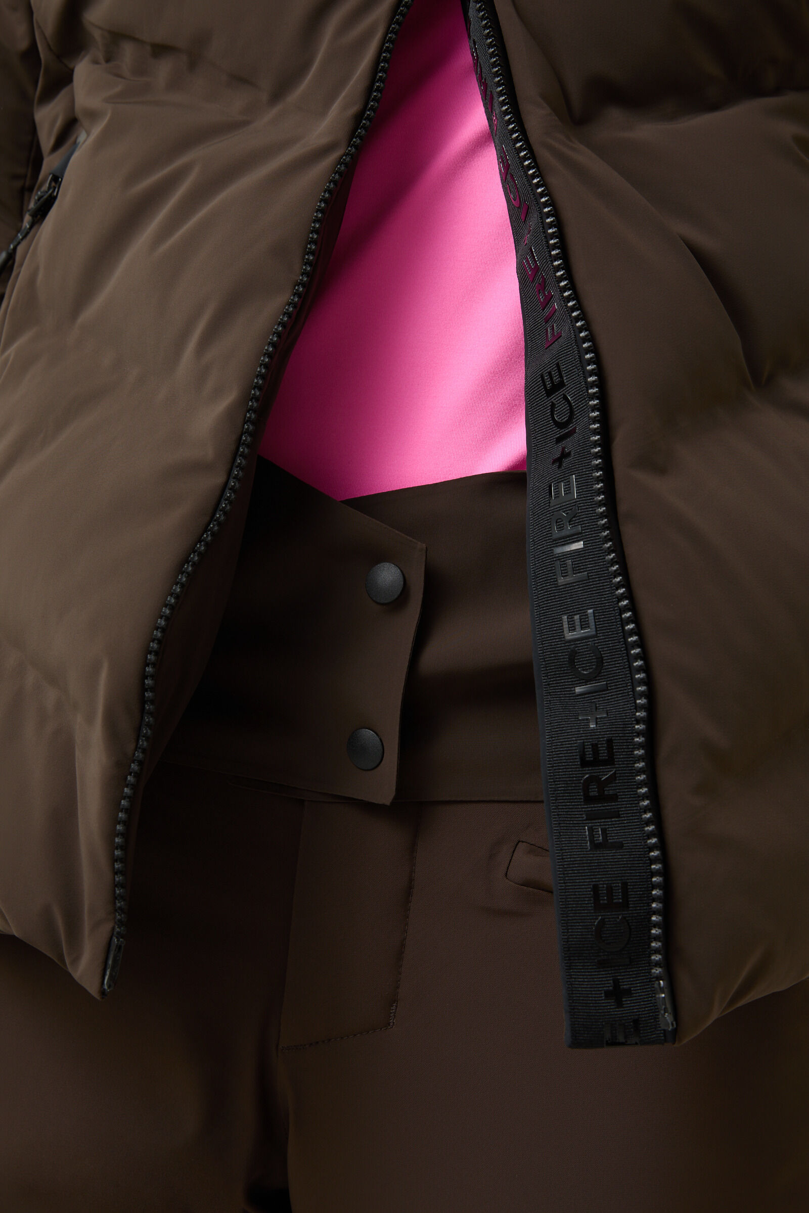 Ski-Steppjacke Tec-Sael Chocolate