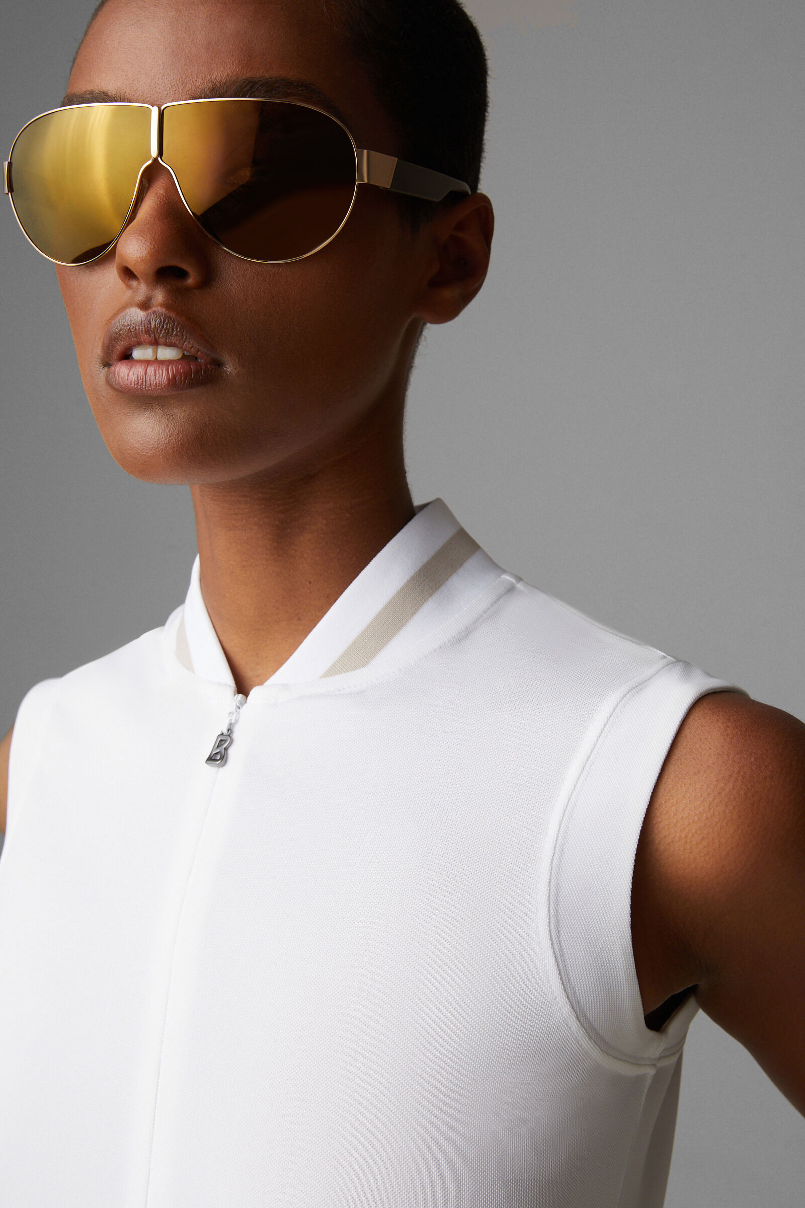 Sonnenbrille Abetone Braun/Gold