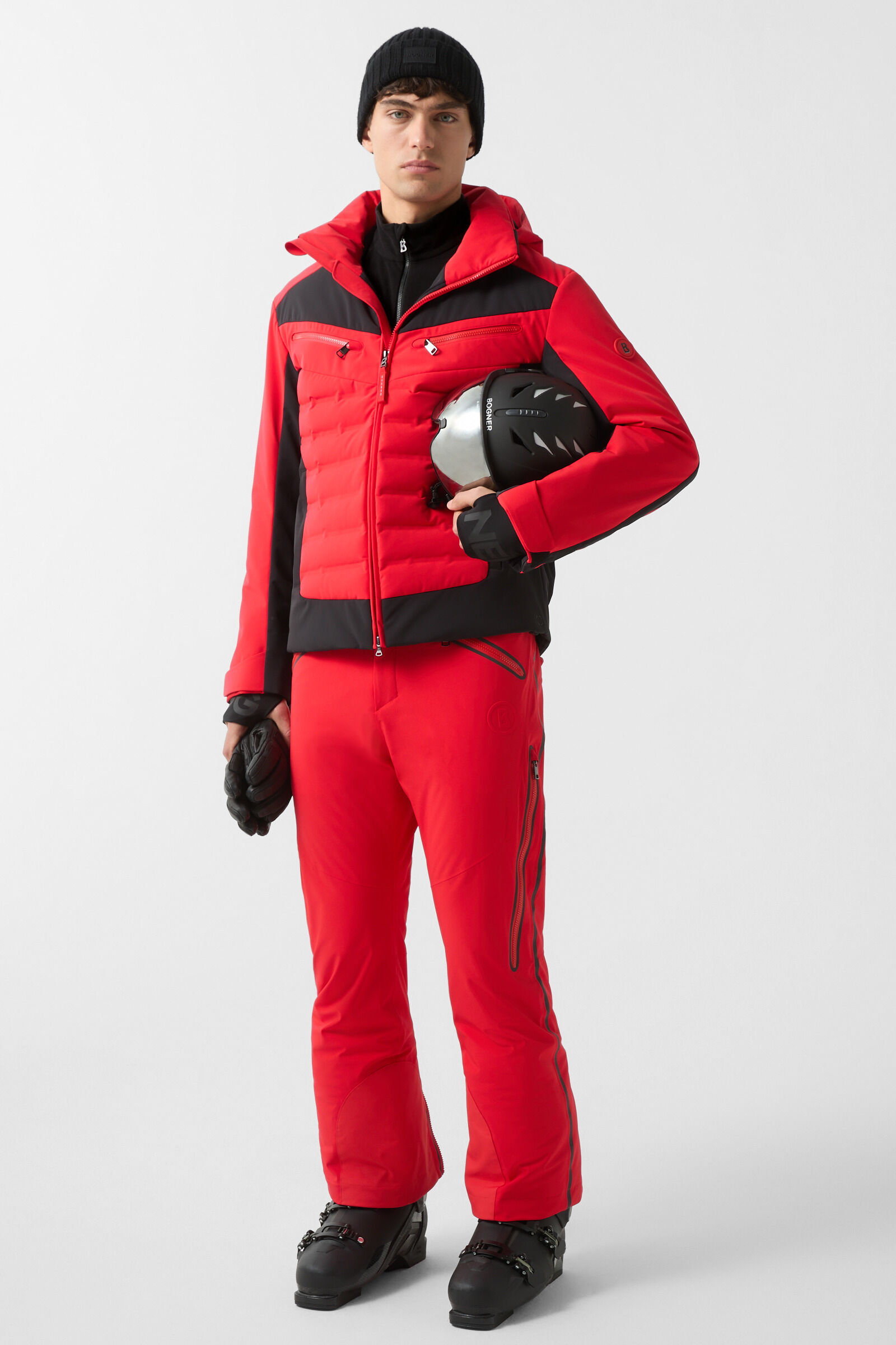 Harry fleece first layer Black