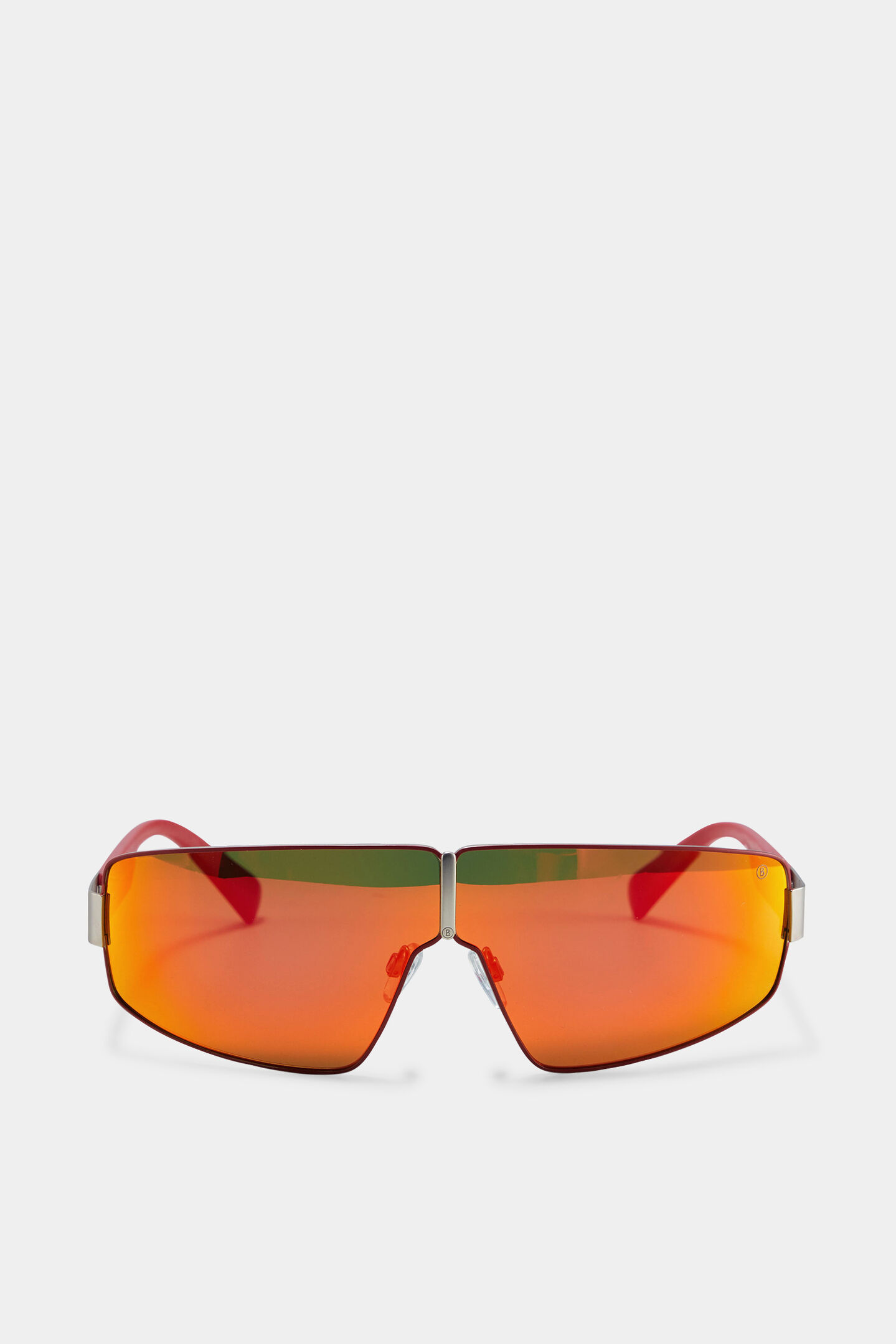 Sonnenbrille Schwarzhorn Orange/Silber/Rot