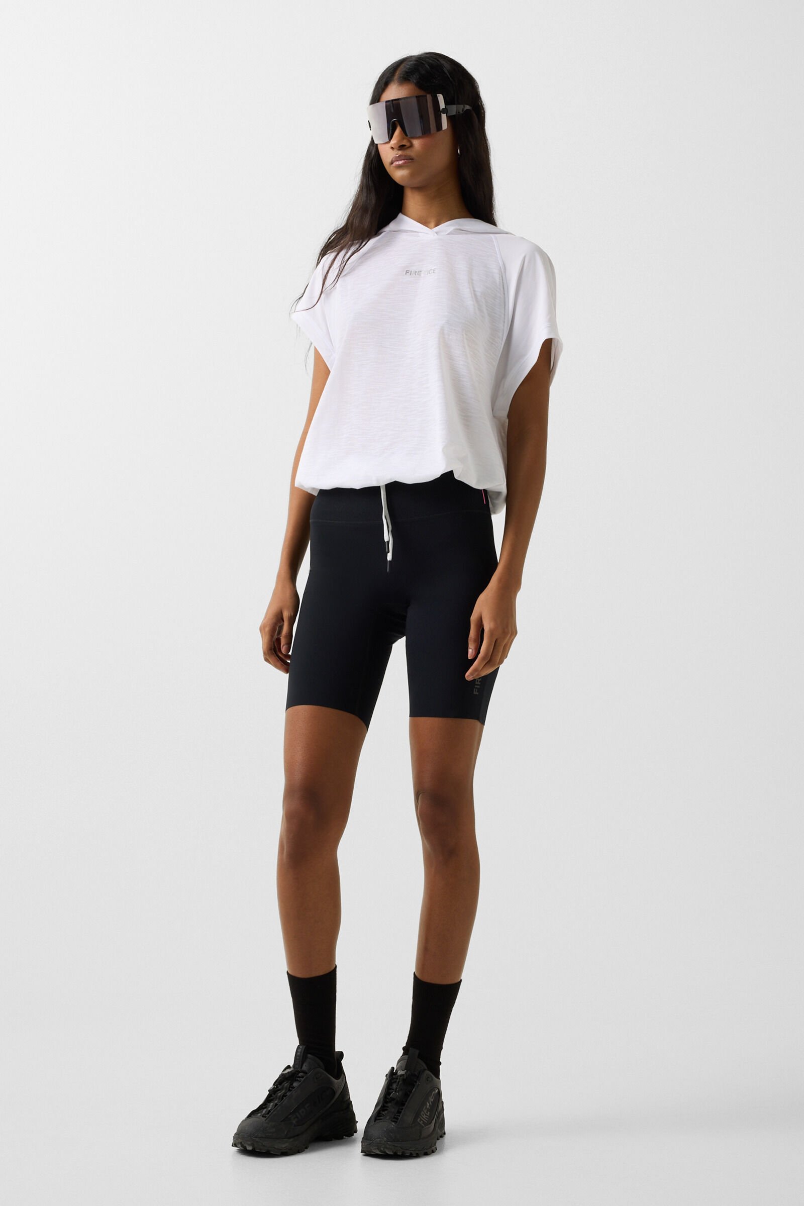 Damia hoodie shirt White