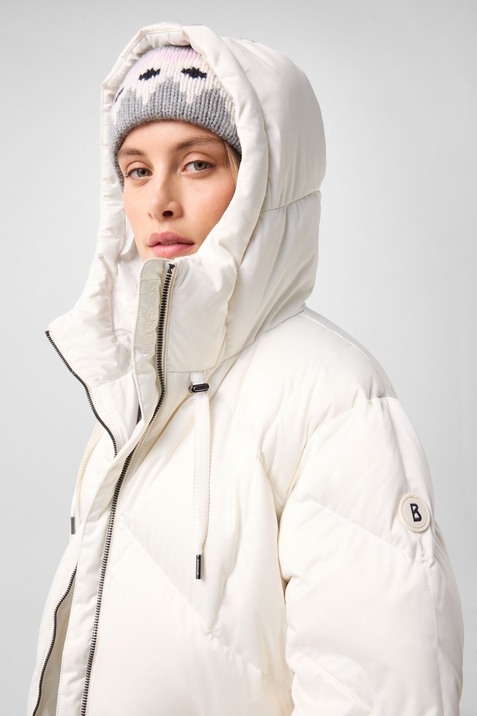 Daunenparka Glenda Off-White