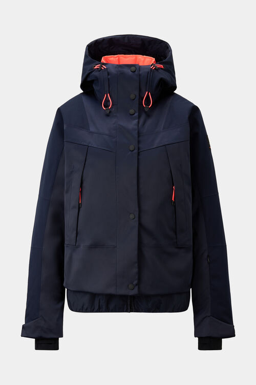 Skijacke Tinka Navy-Blau/Koralle