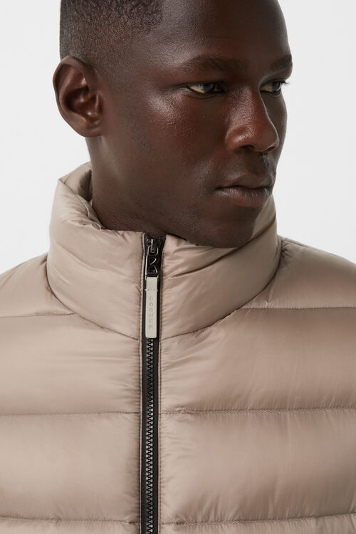 Hugh down jacket Taupe