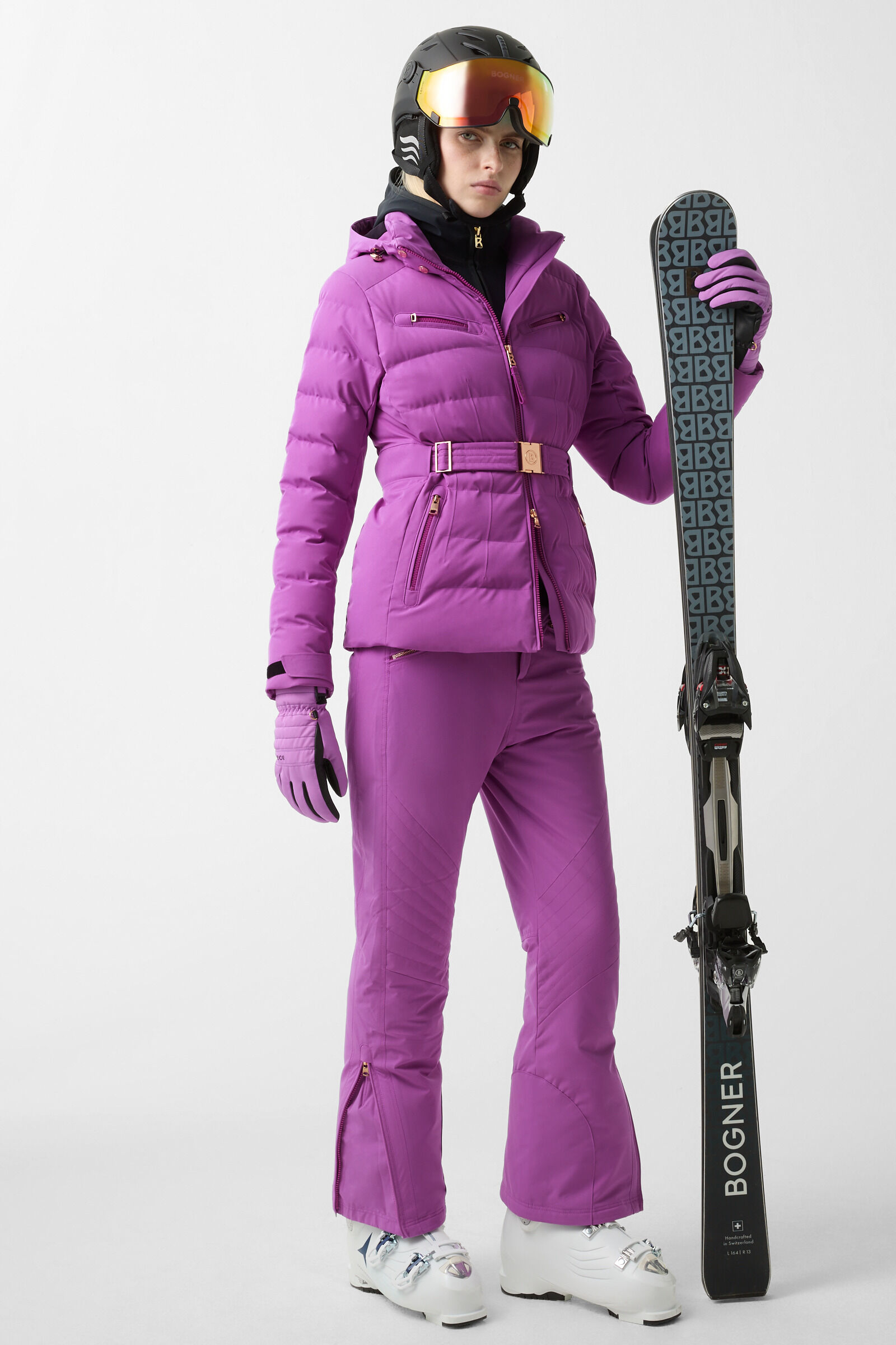 Ellya quilted jacket Violet