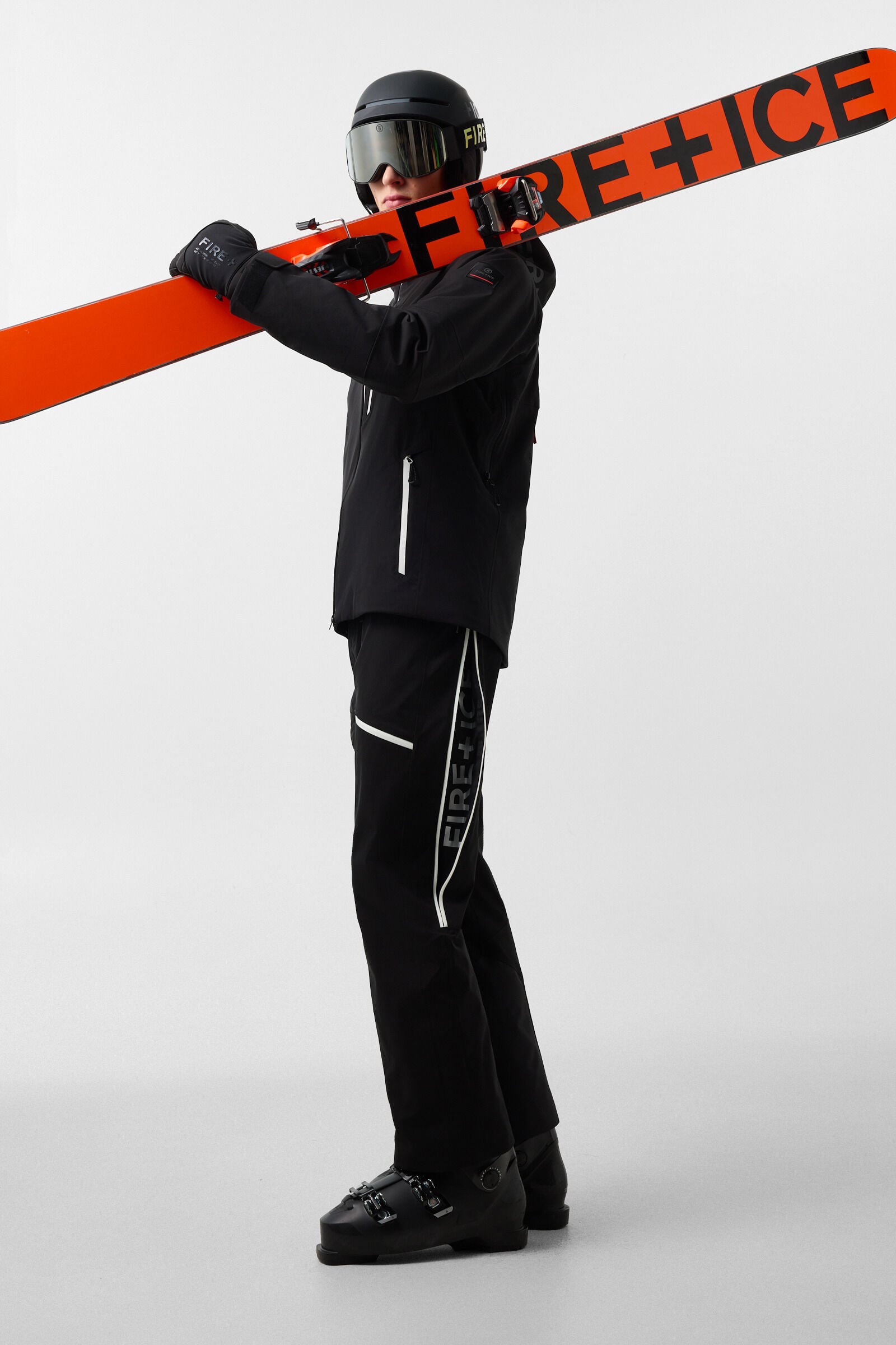 Tarius Ski Dungarees Black