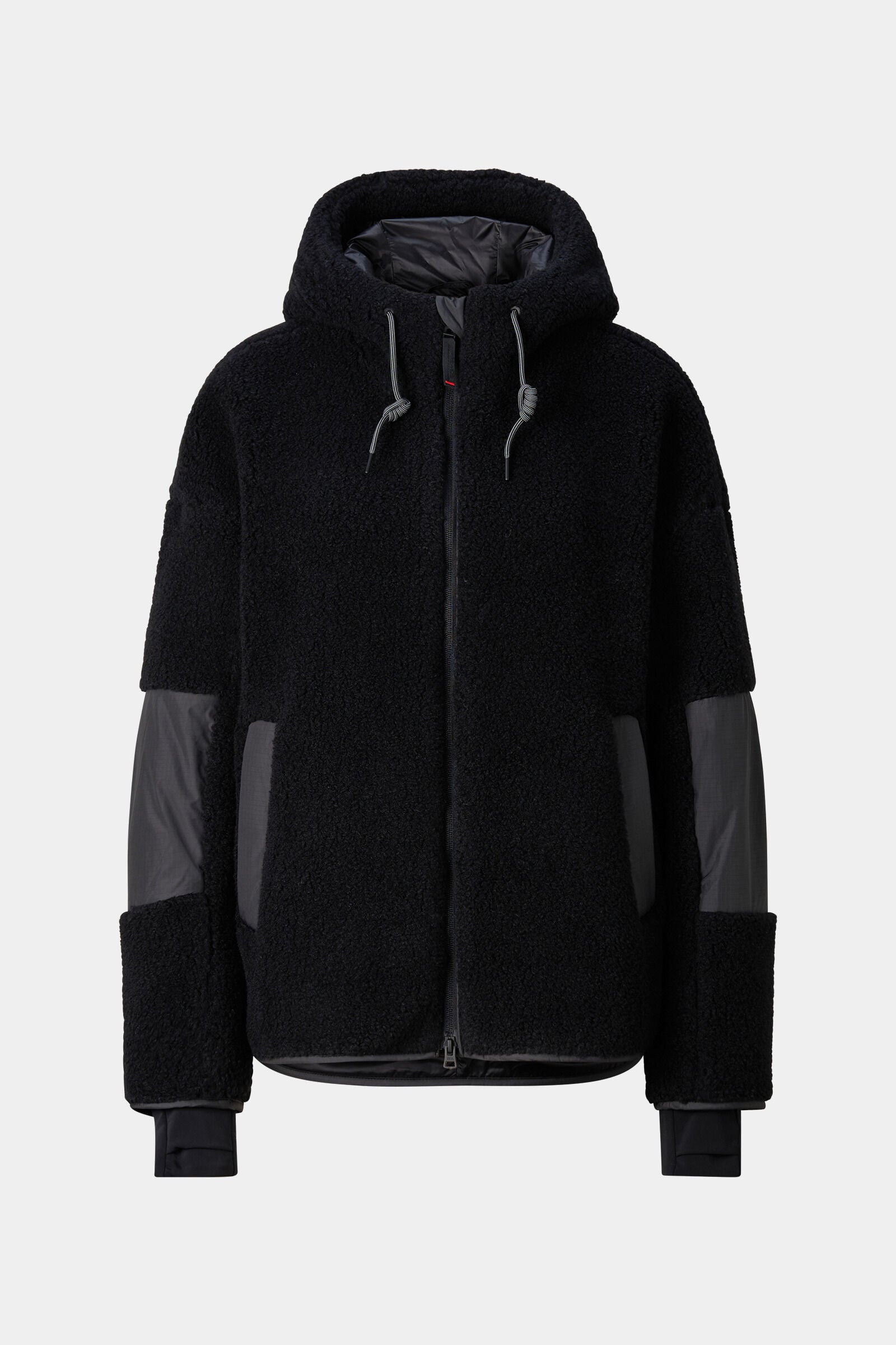 Naera Mid-Layer teddy jacket Black