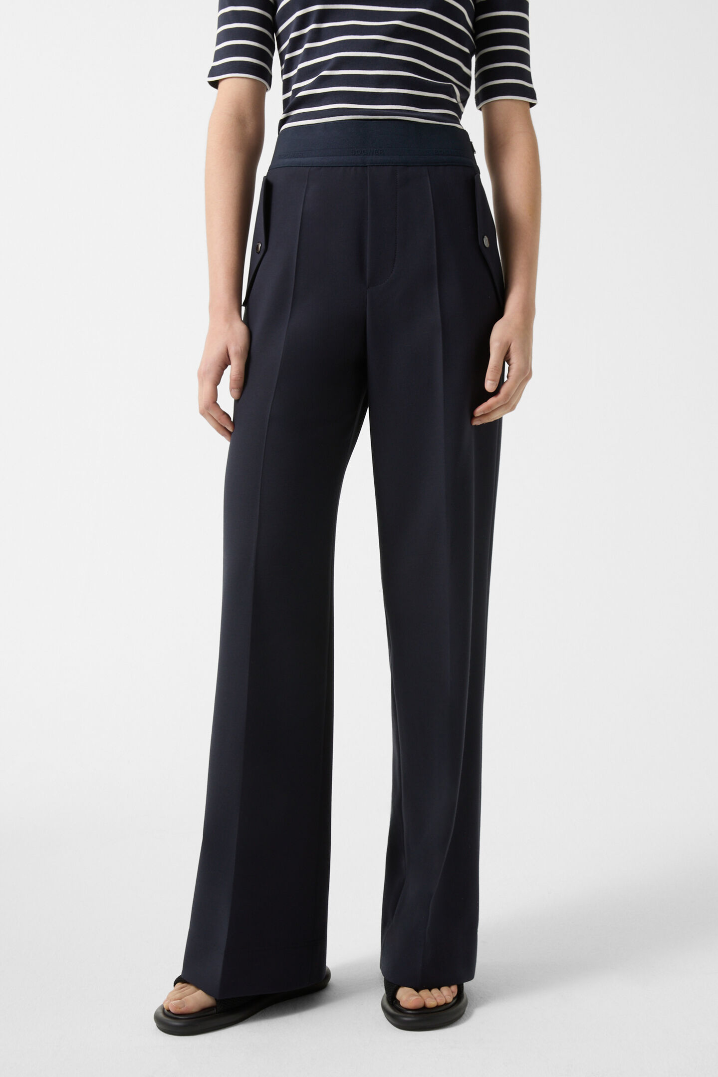 Ylvi Marlene pants Navy blue