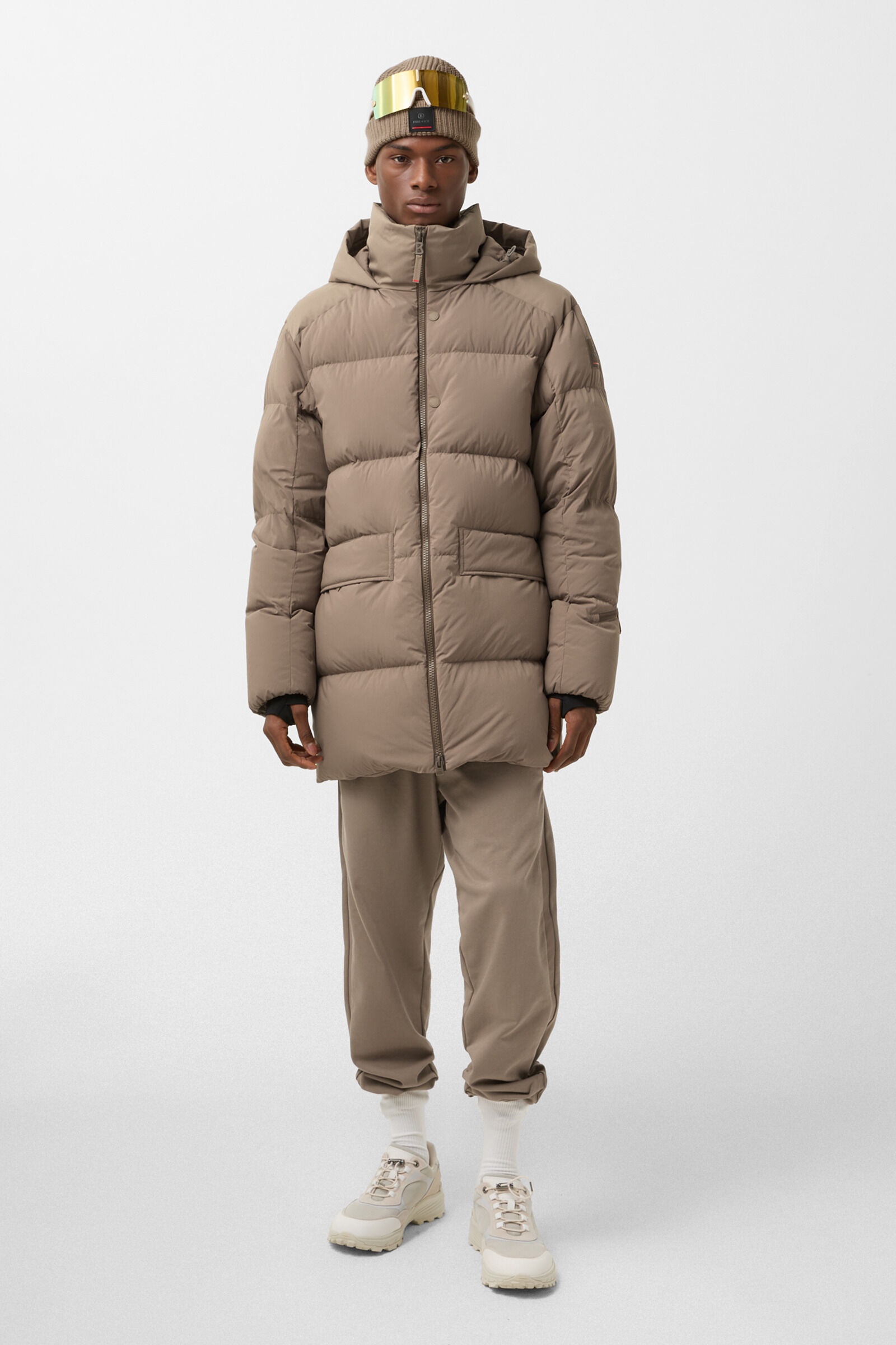 Yaron down short coat Caramel