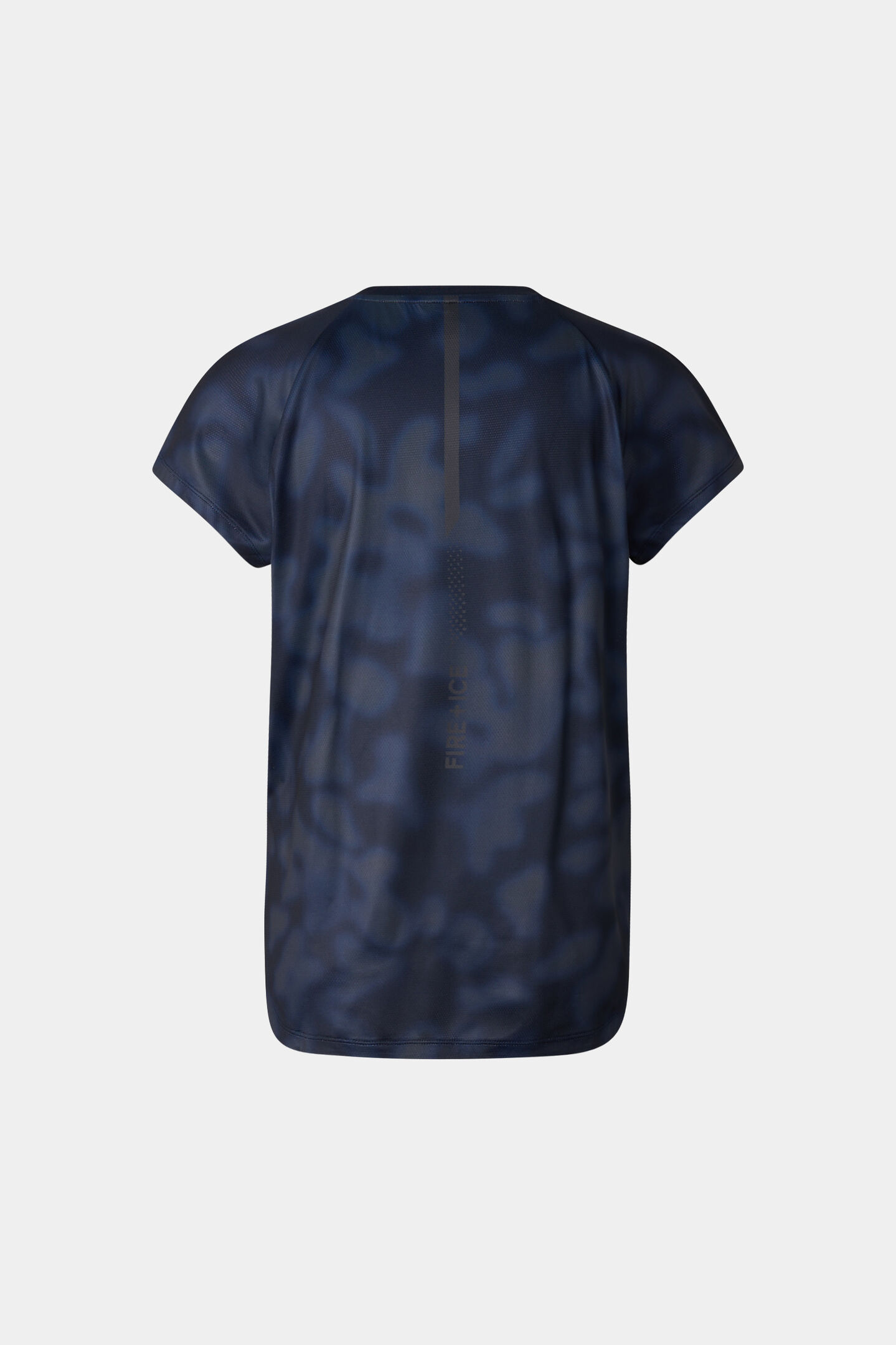 Brenna functional short-sleeved top Navy blue/grey