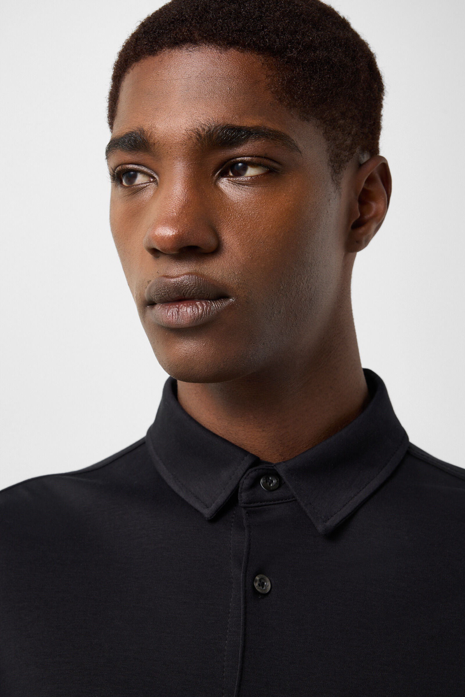 Franz cotton shirt Black