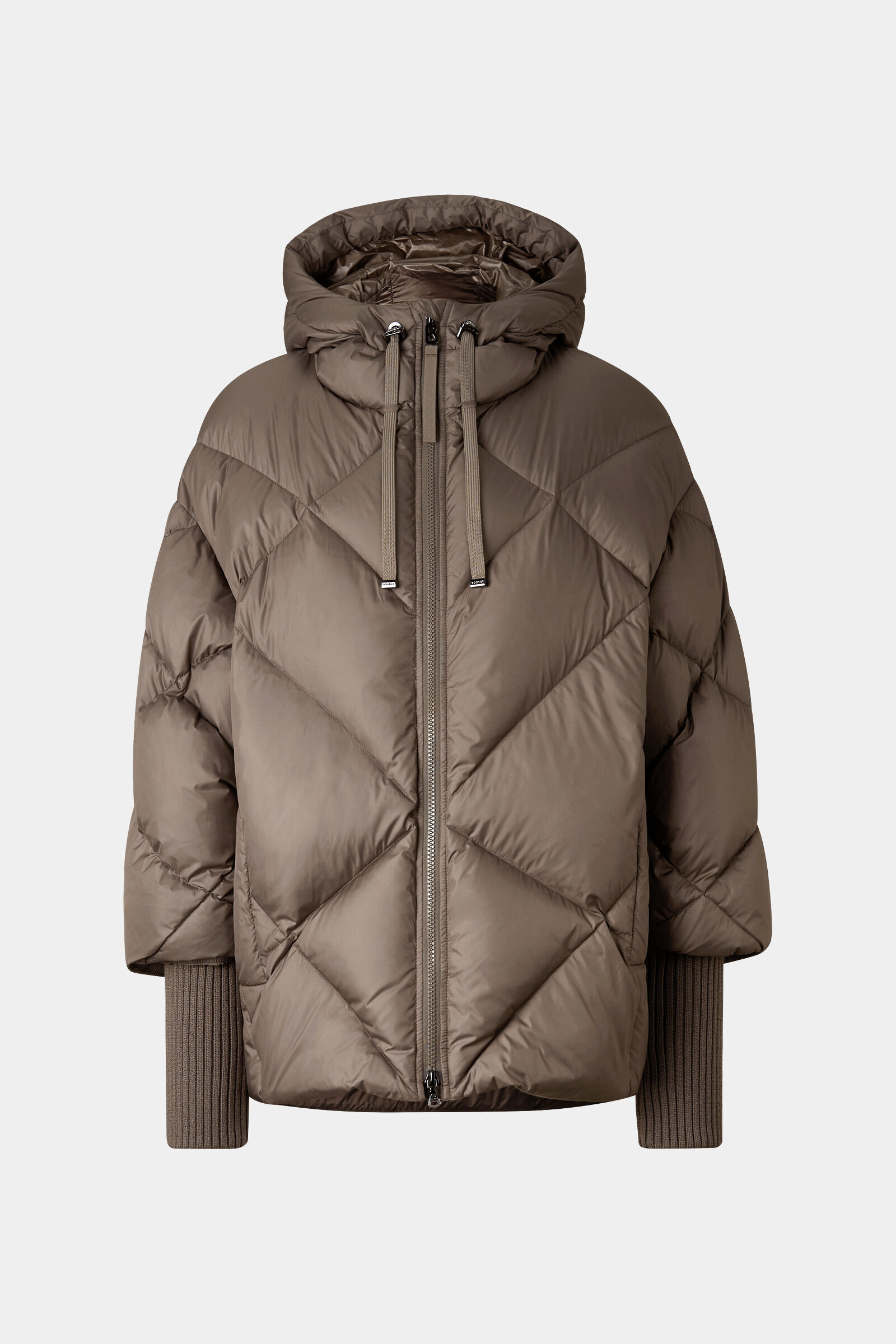 Sheryl Down Jacket Grey-brown