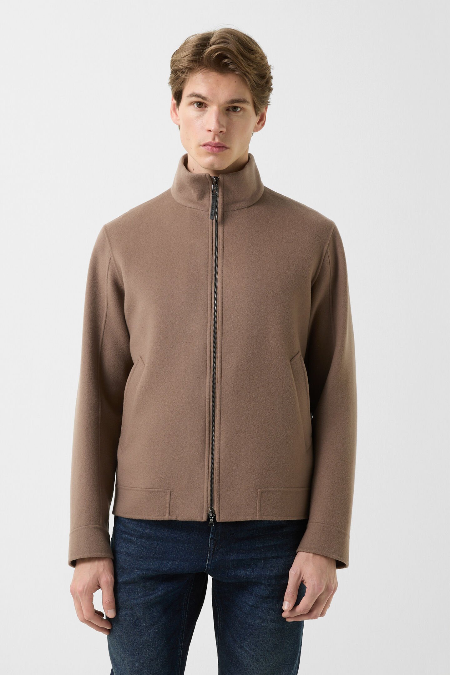 Doubleface blouson Brice Mud