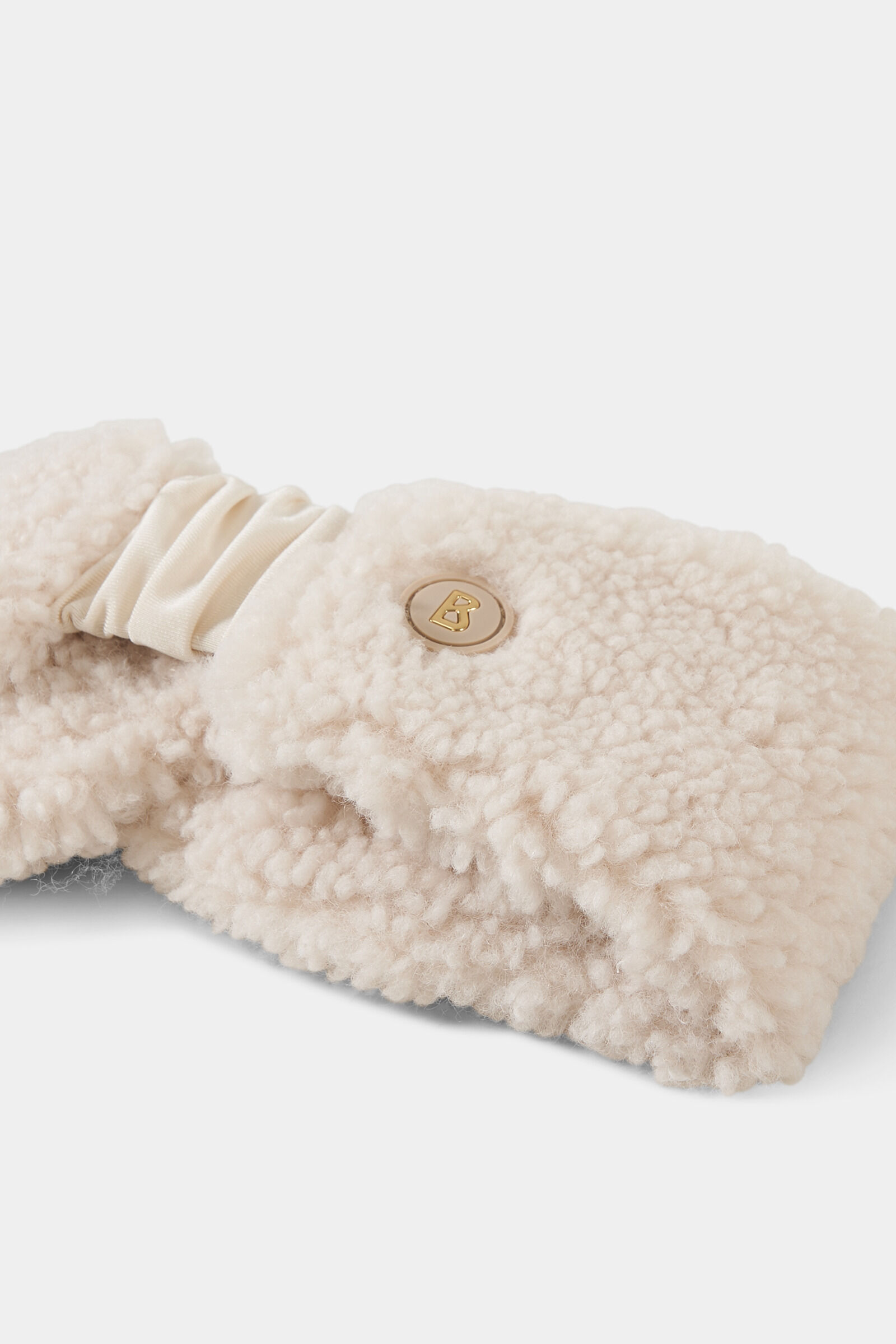 Justy Teddy Headband Cream
