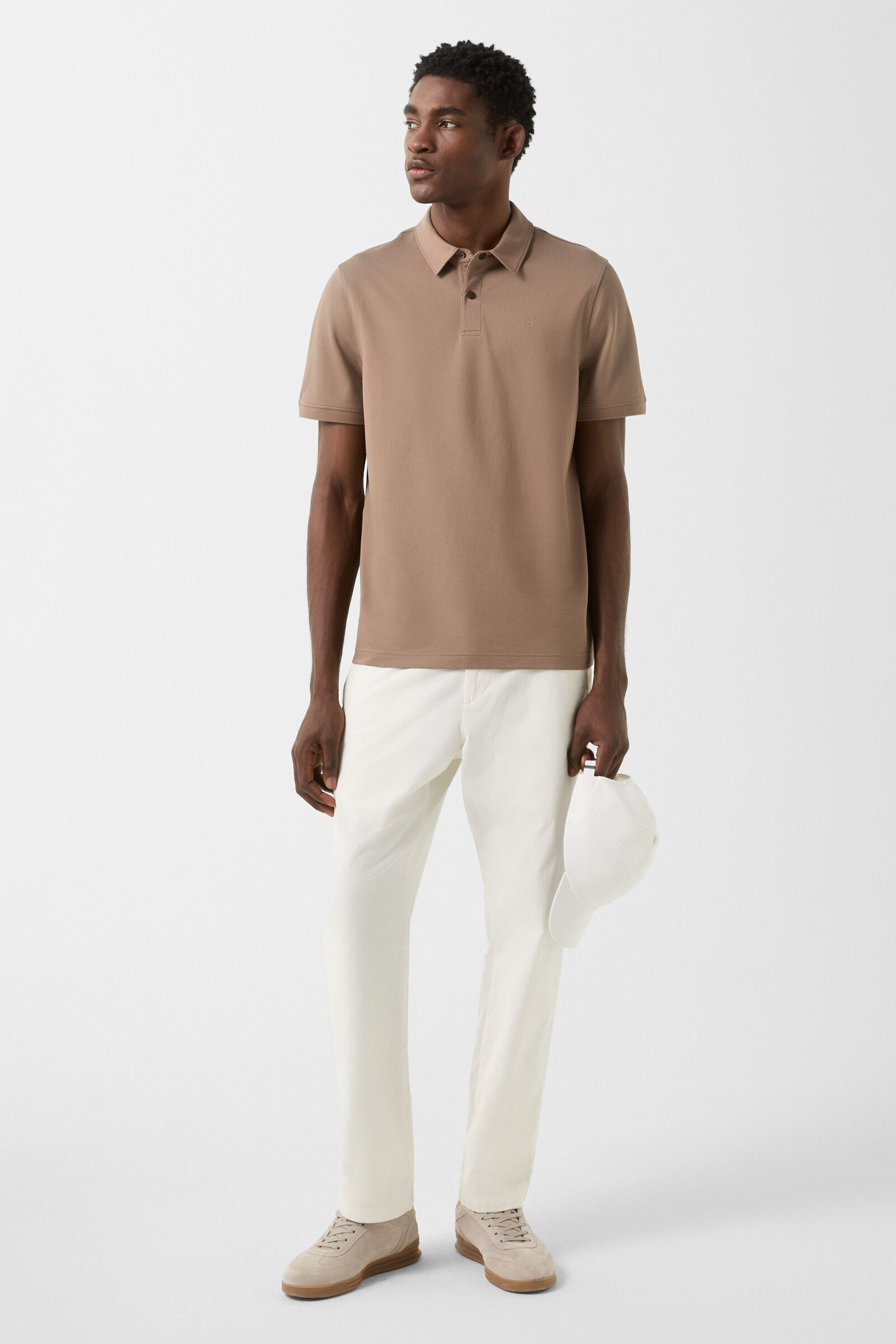 Timo polo shirt Mud