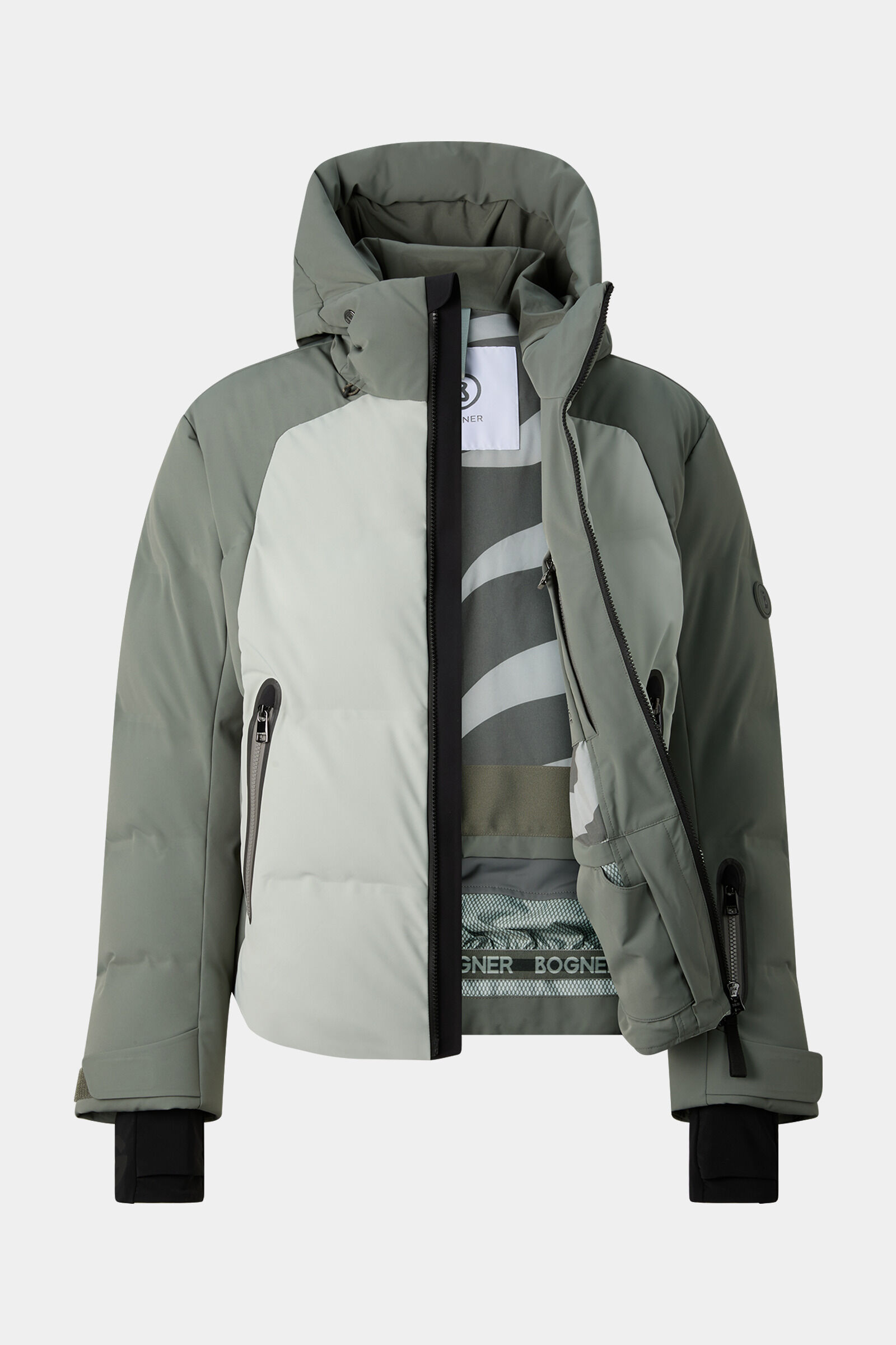 Paale Down Ski Jacket Sage Grey