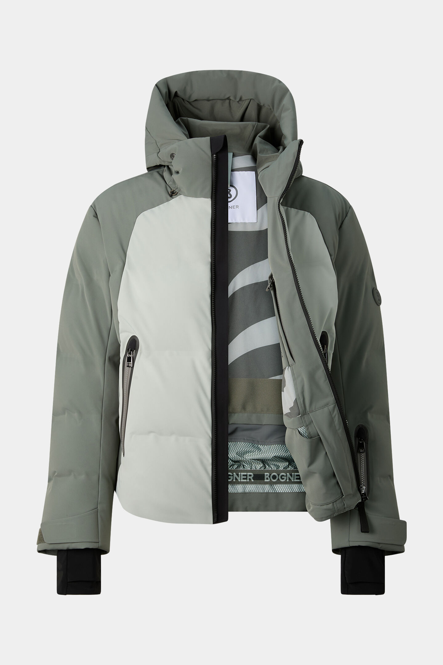 Paale Down Ski Jacket Sage Grey