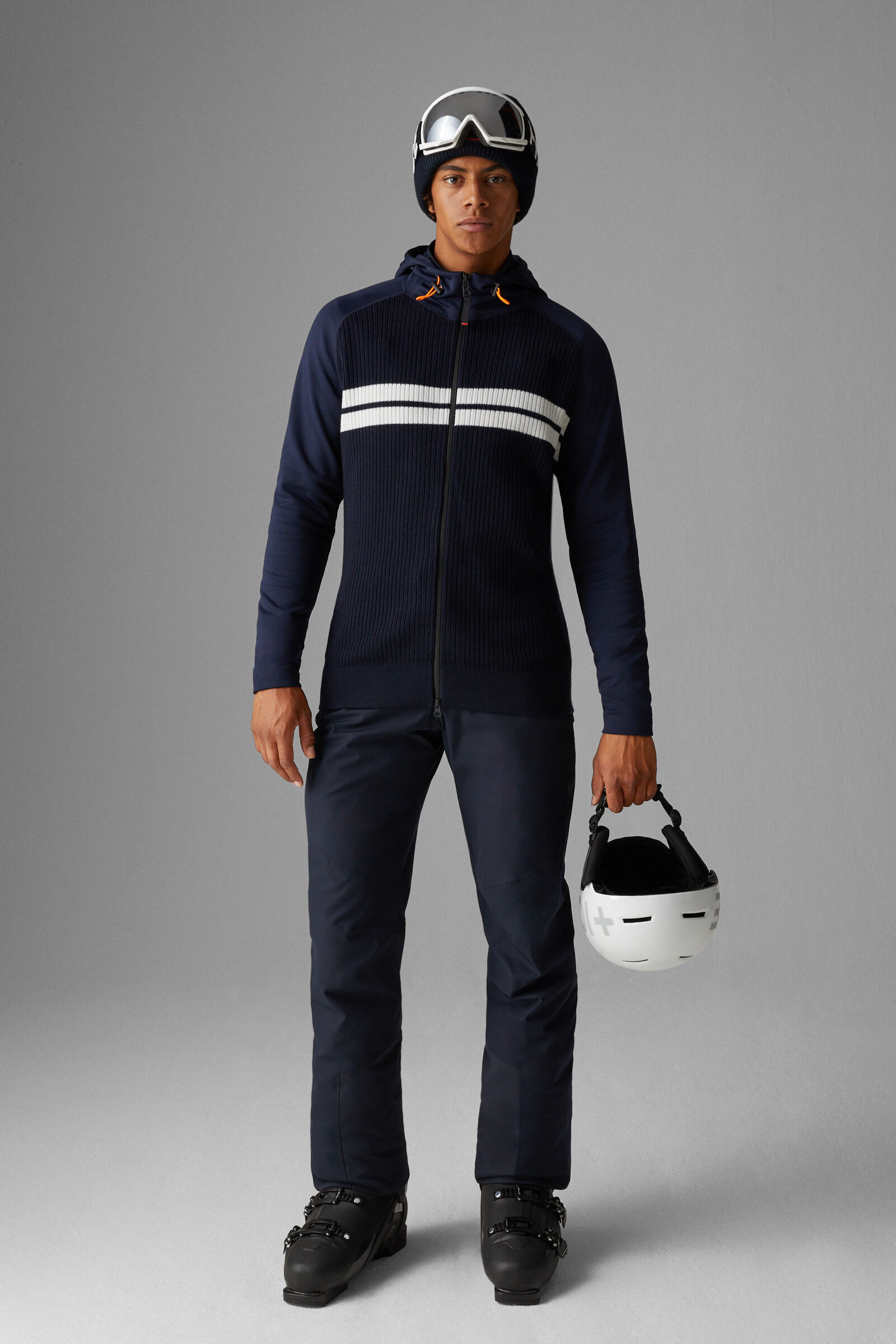 FIRE ICE Taco Hybrid knit jacket for men
