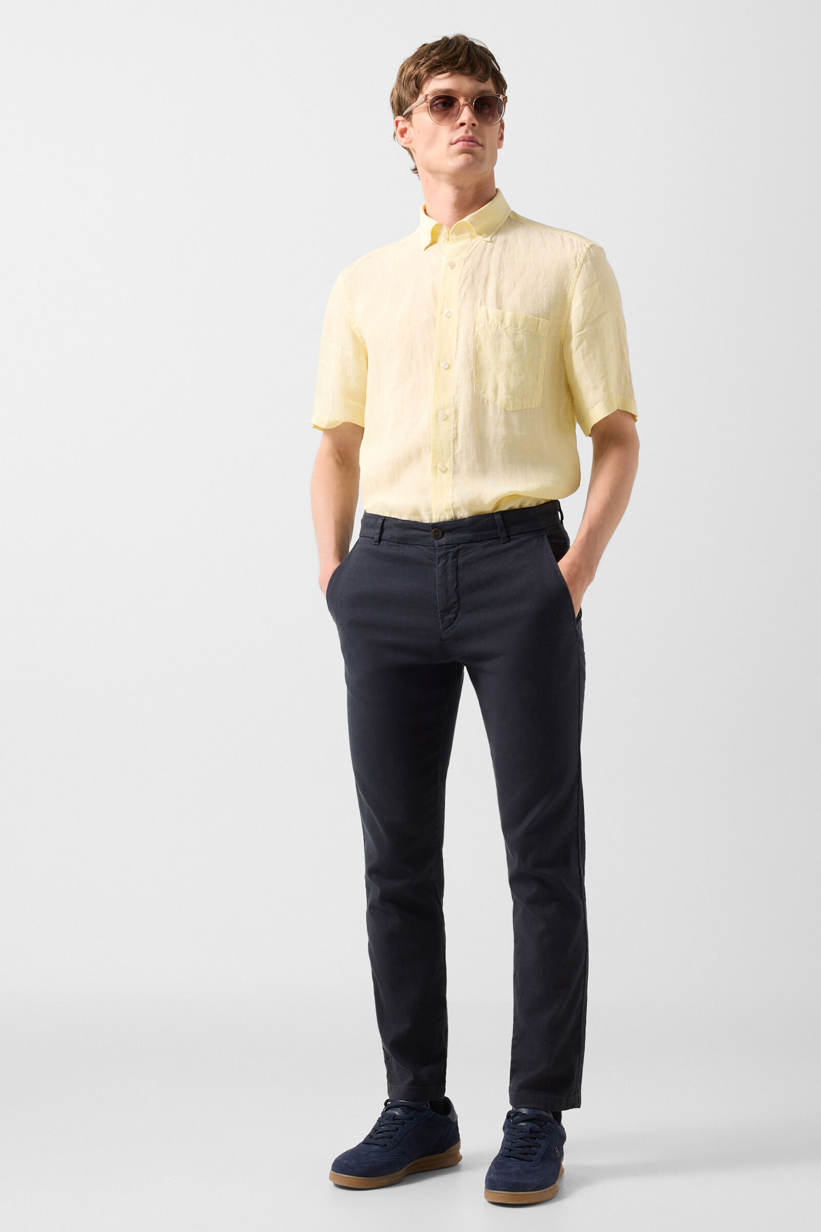 Chino Riley Casual Schwarz