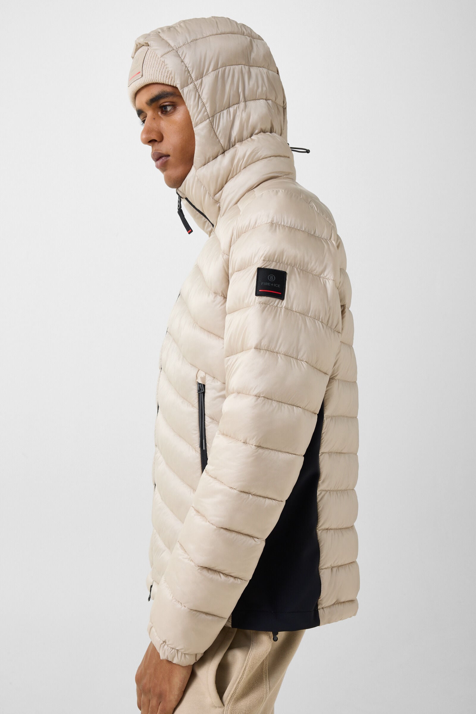 Elvis quilted jacket Beige