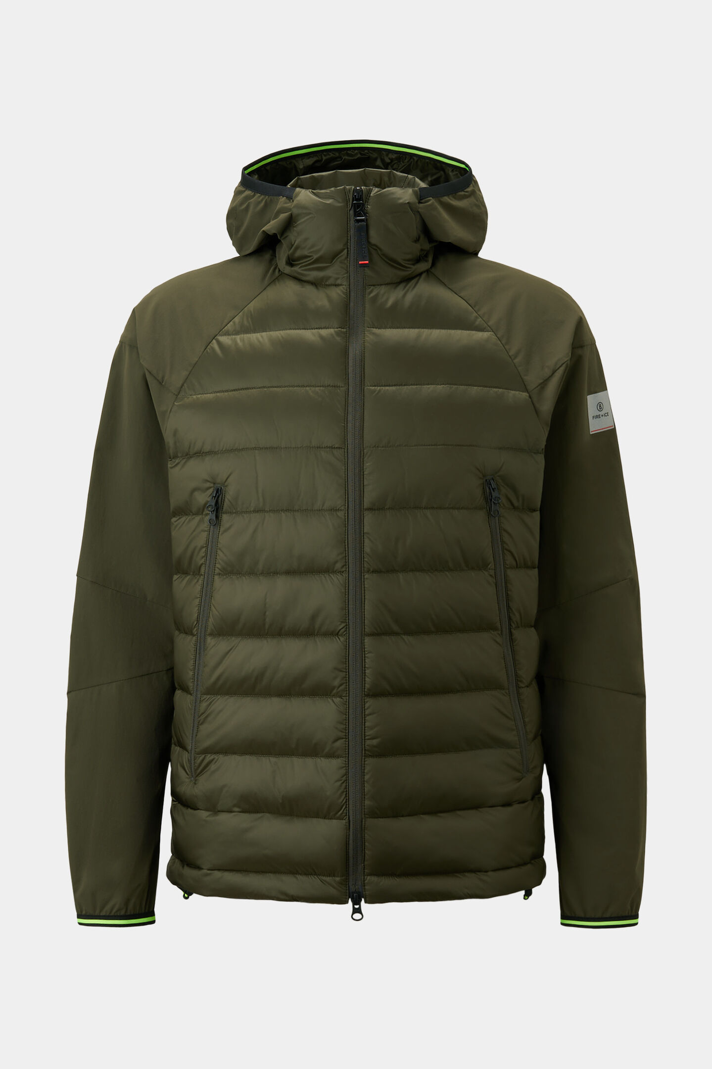 Hybrid-Steppjacke Kegan Khaki