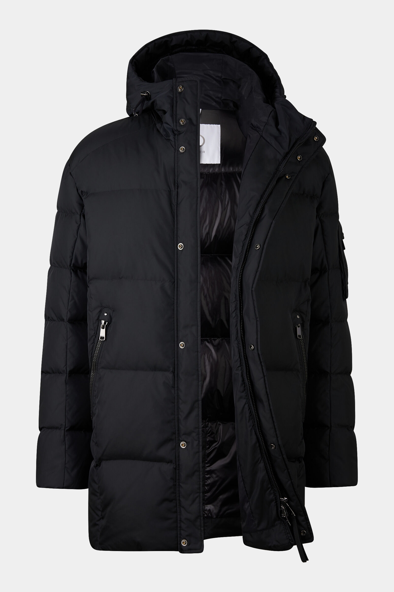 Jones down short coat Black