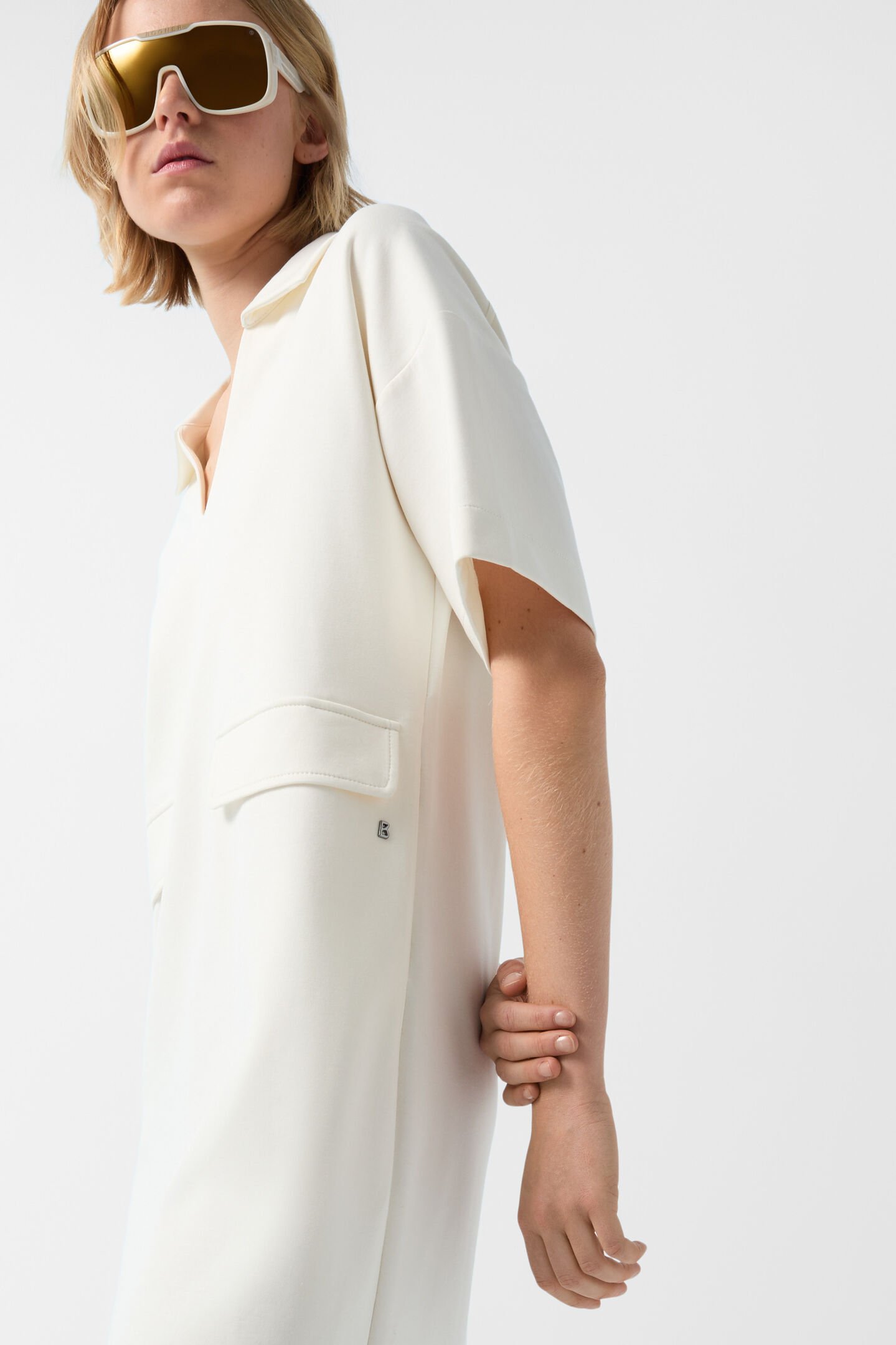 Fabiola jersey dress Off-White