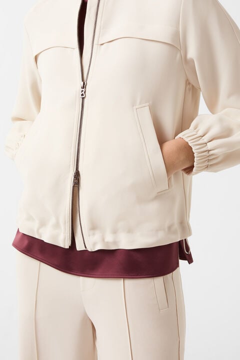 Sheila crêpe blouson Cream Sheila crêpe blouson Cream