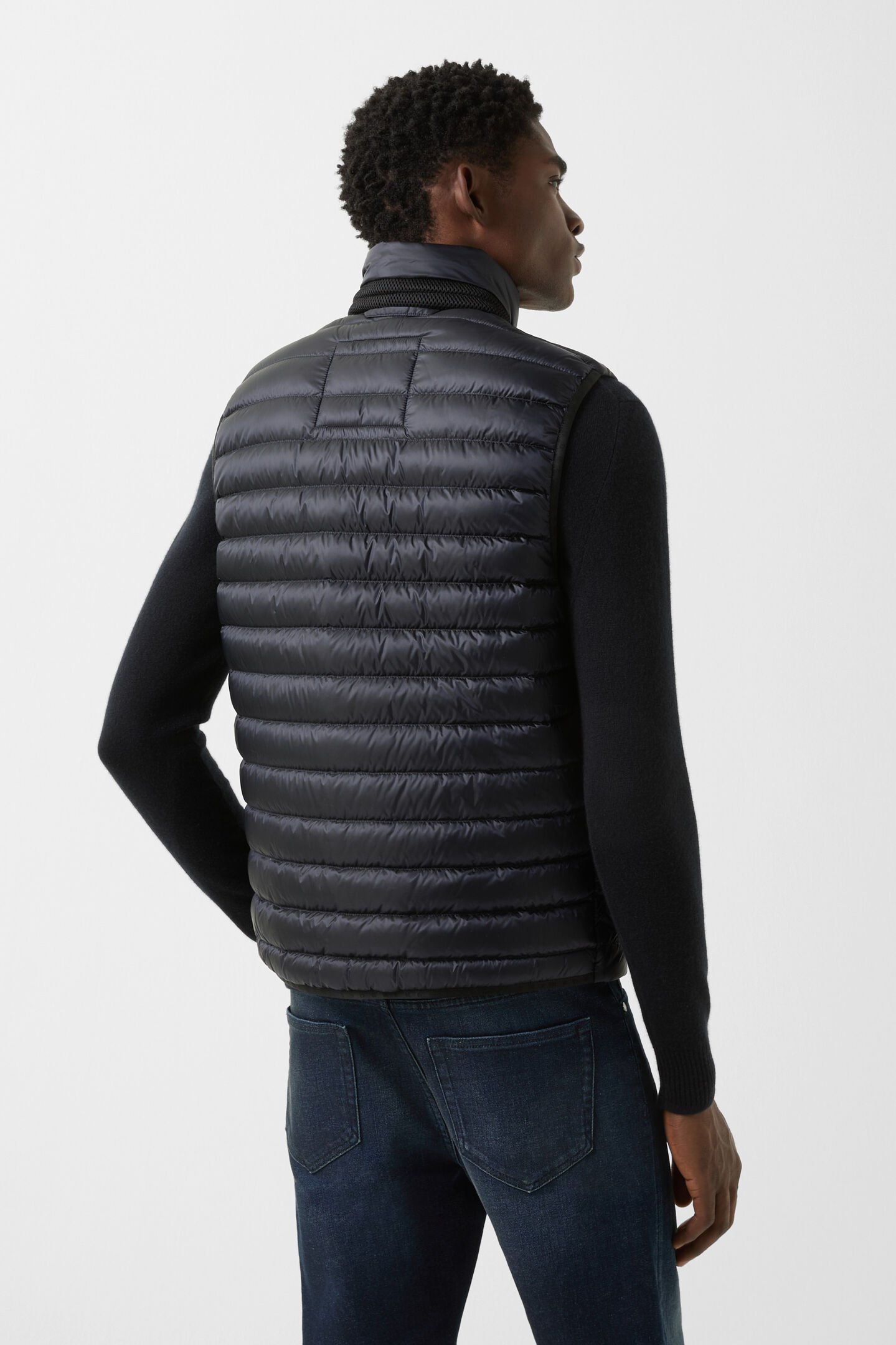 Leichtdaunenweste Lasse Navy-Blau